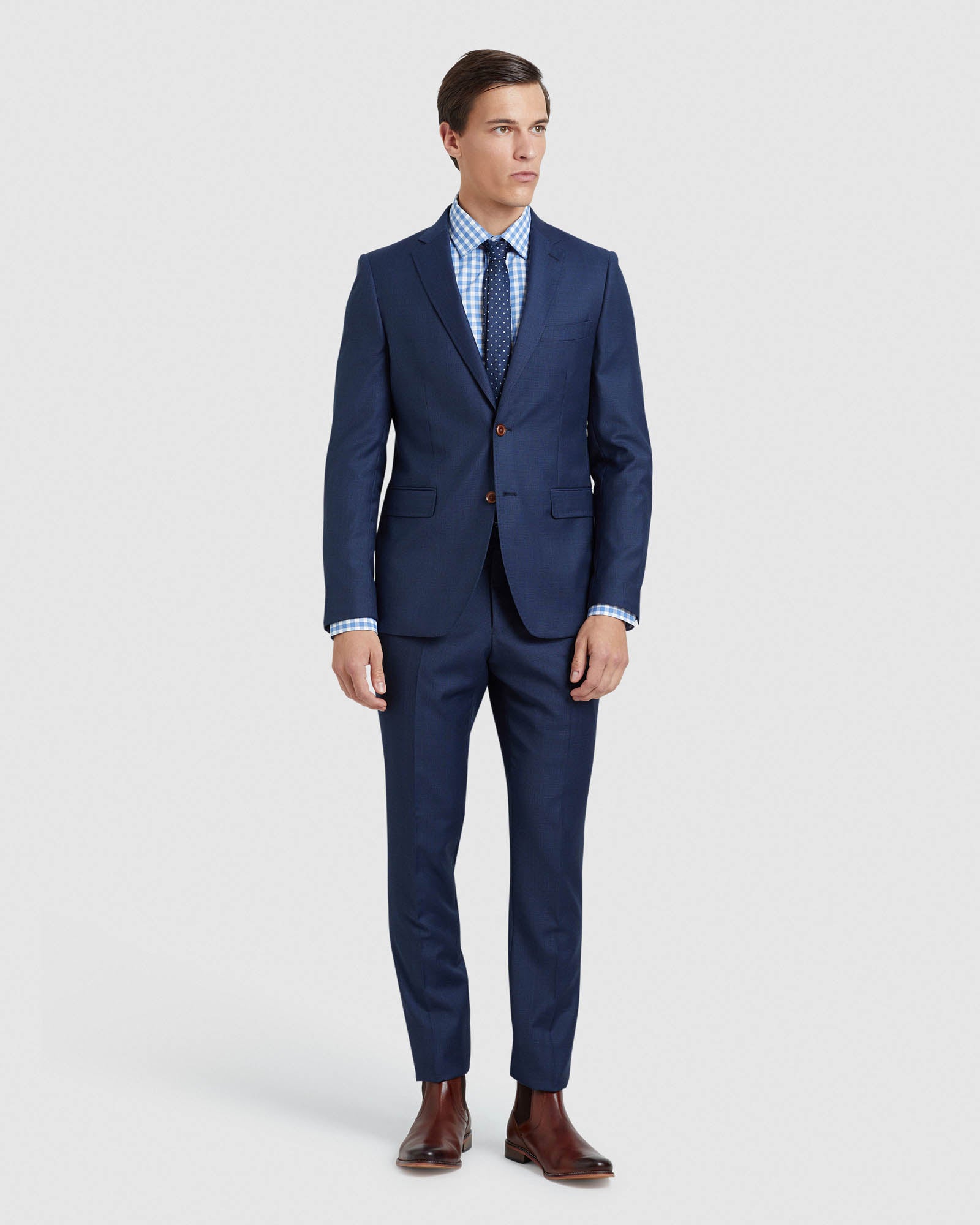 AUDEN WOOL SUIT TROUSERS