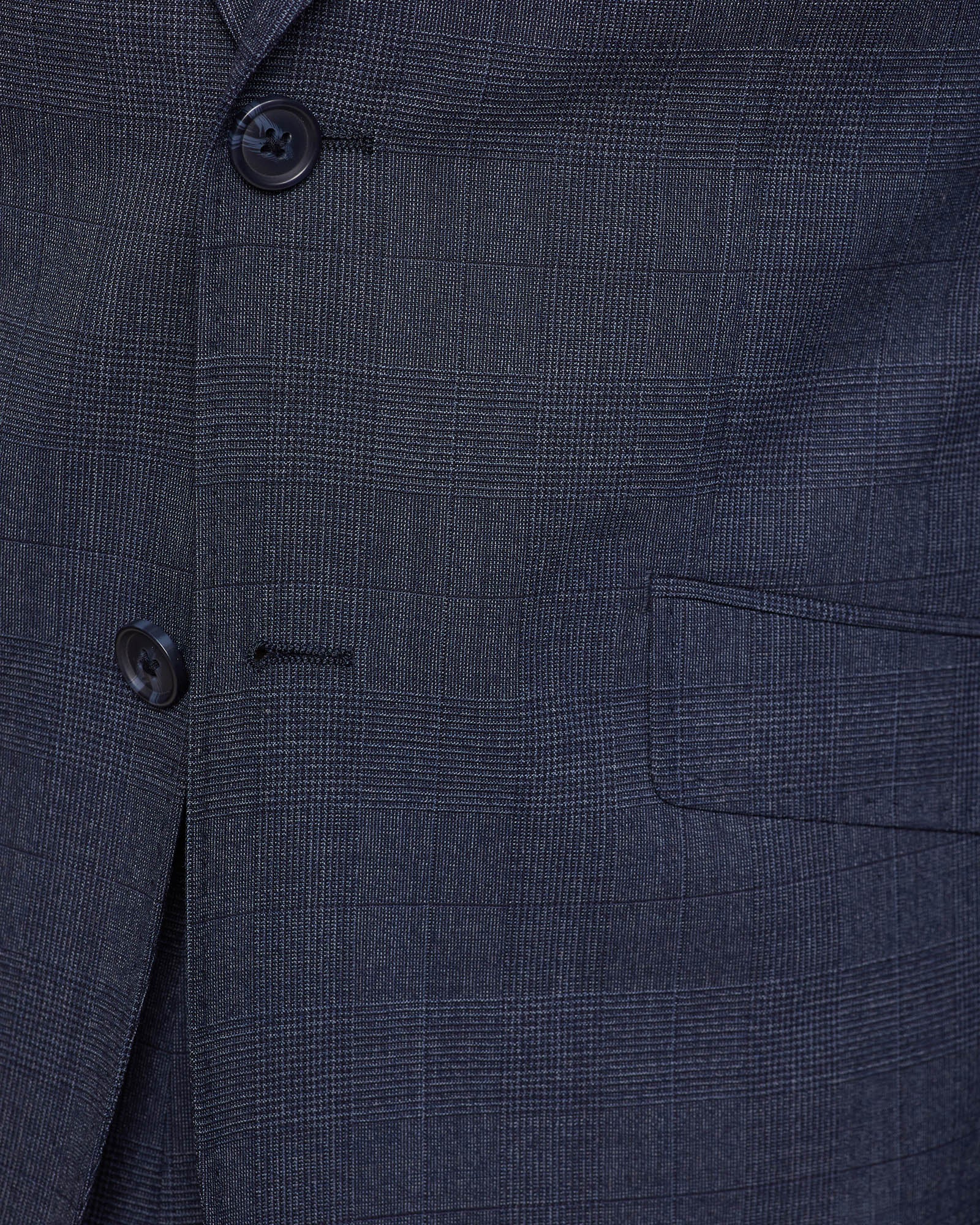 NEW HOPKINS WOOL STRETCH CHECK JACKET