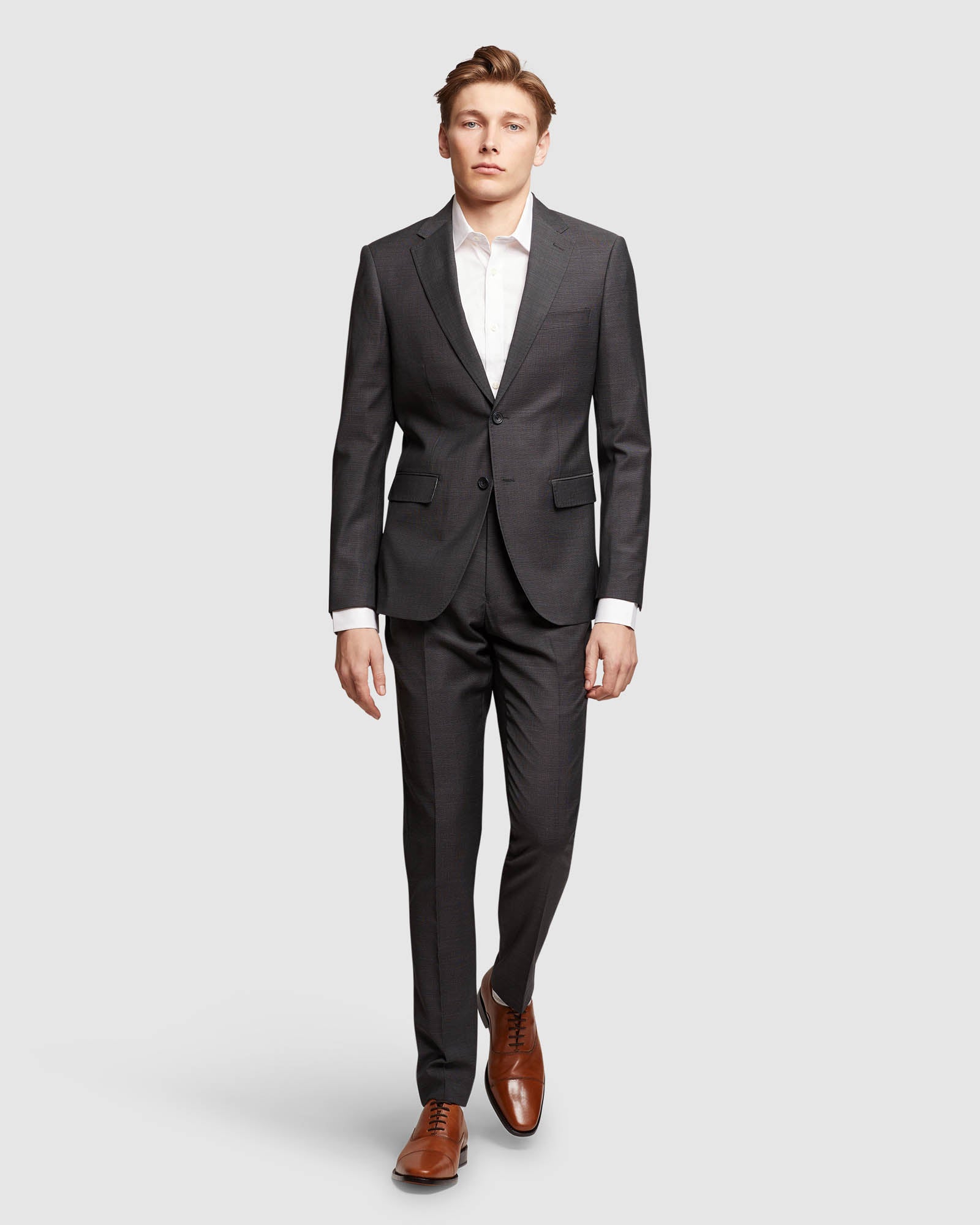 BYRON WOOL SUIT TROUSERS