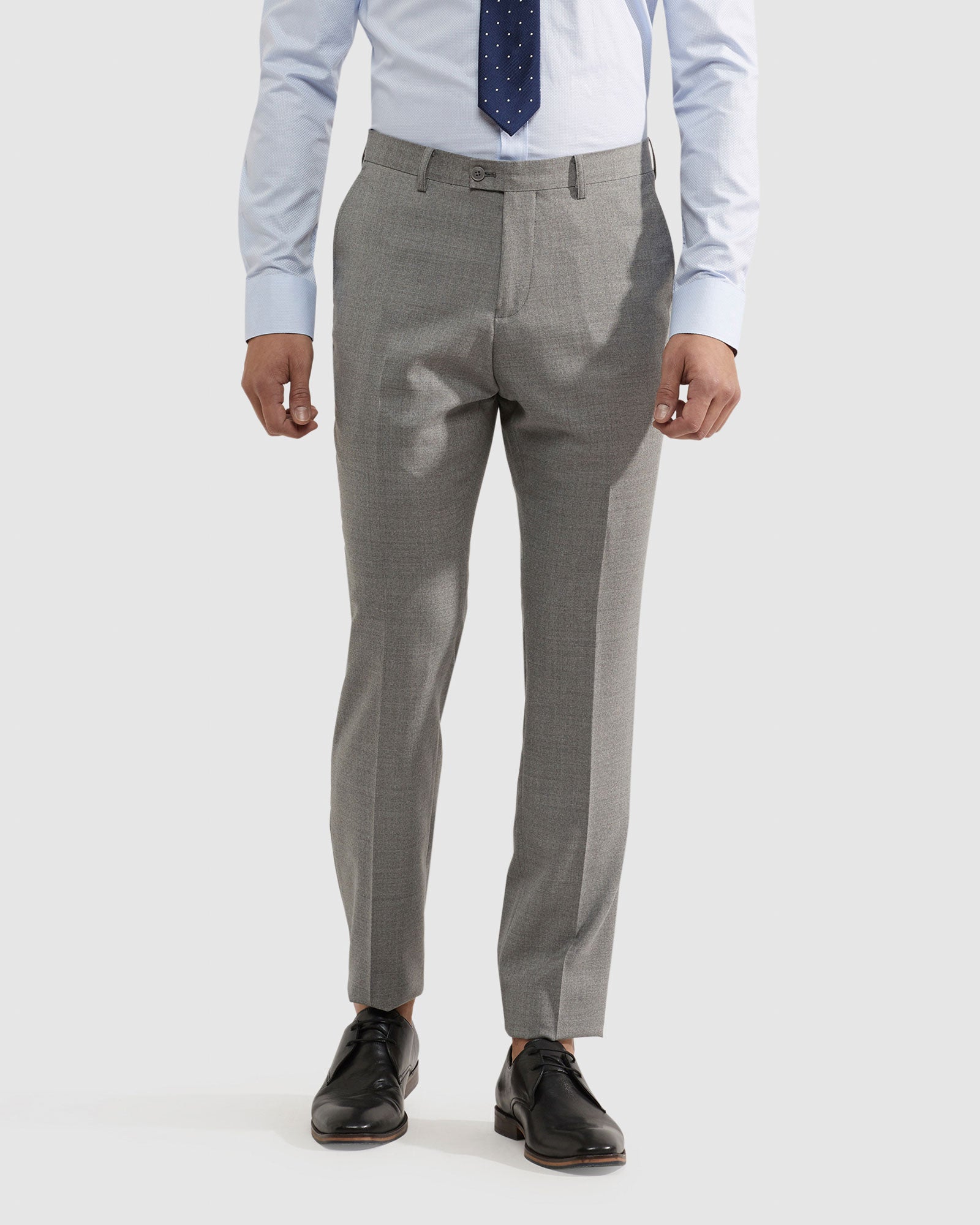 HOPKINS WOOL STRETCH SUIT TROUSERS