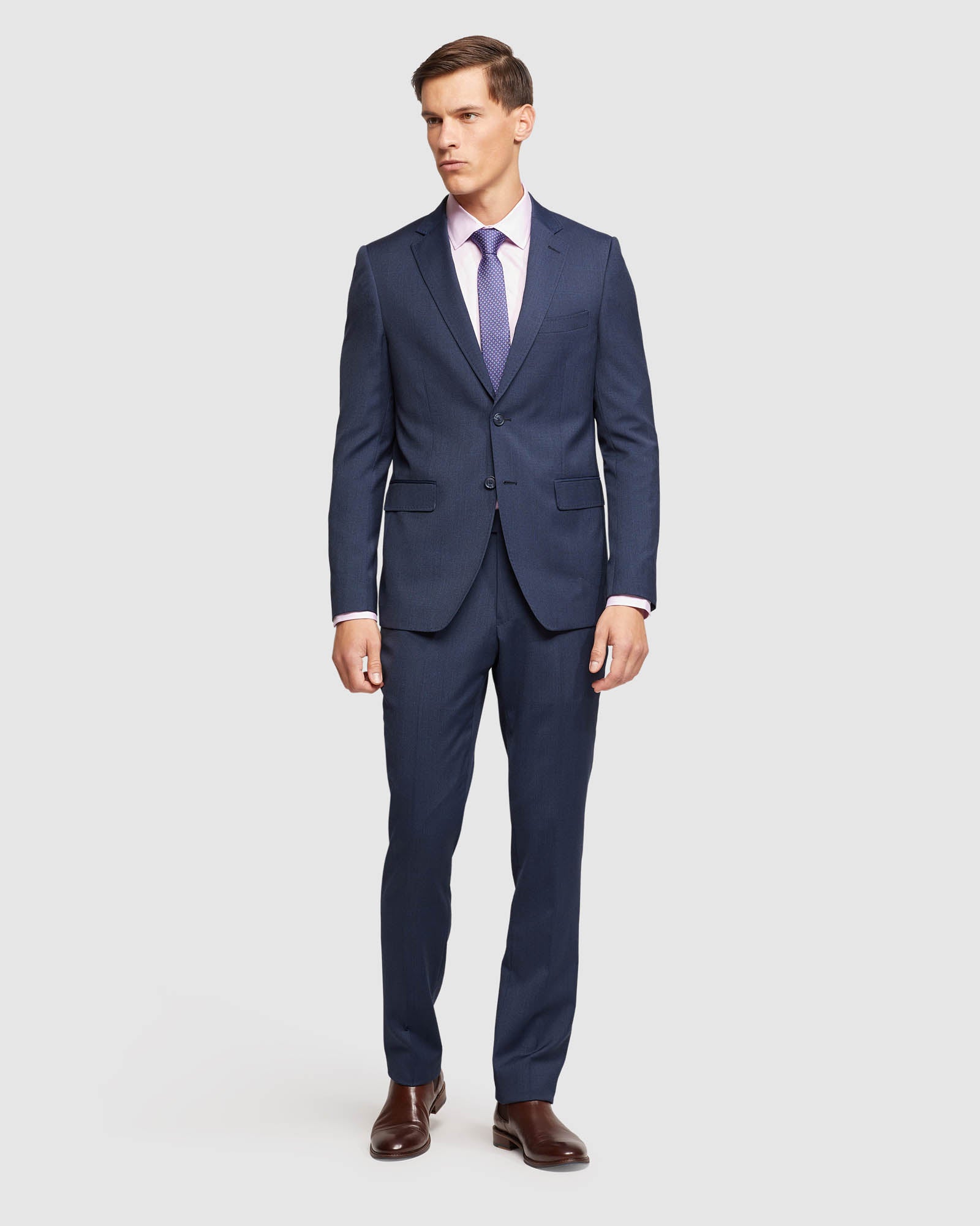 AUDEN WOOL STRETCH SUIT TROUSERS