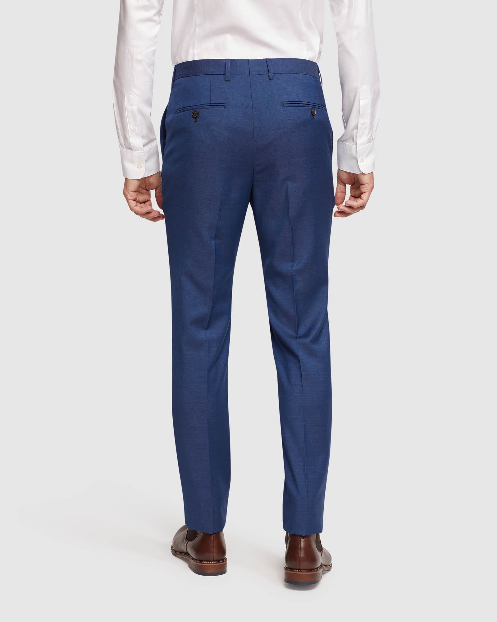 BYRON WOOL SUIT TROUSERS