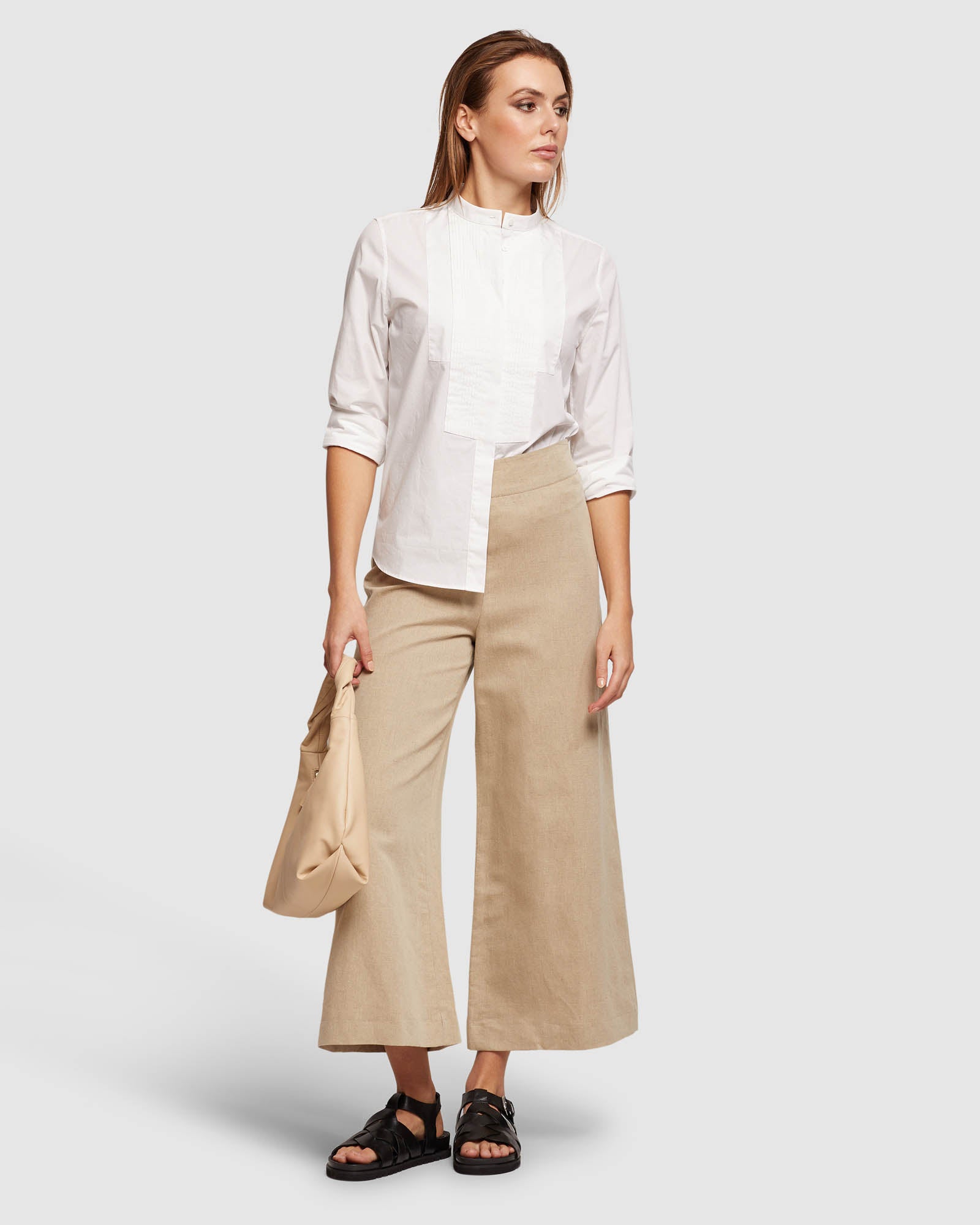 GEMMA LINEN COTTON PANTS