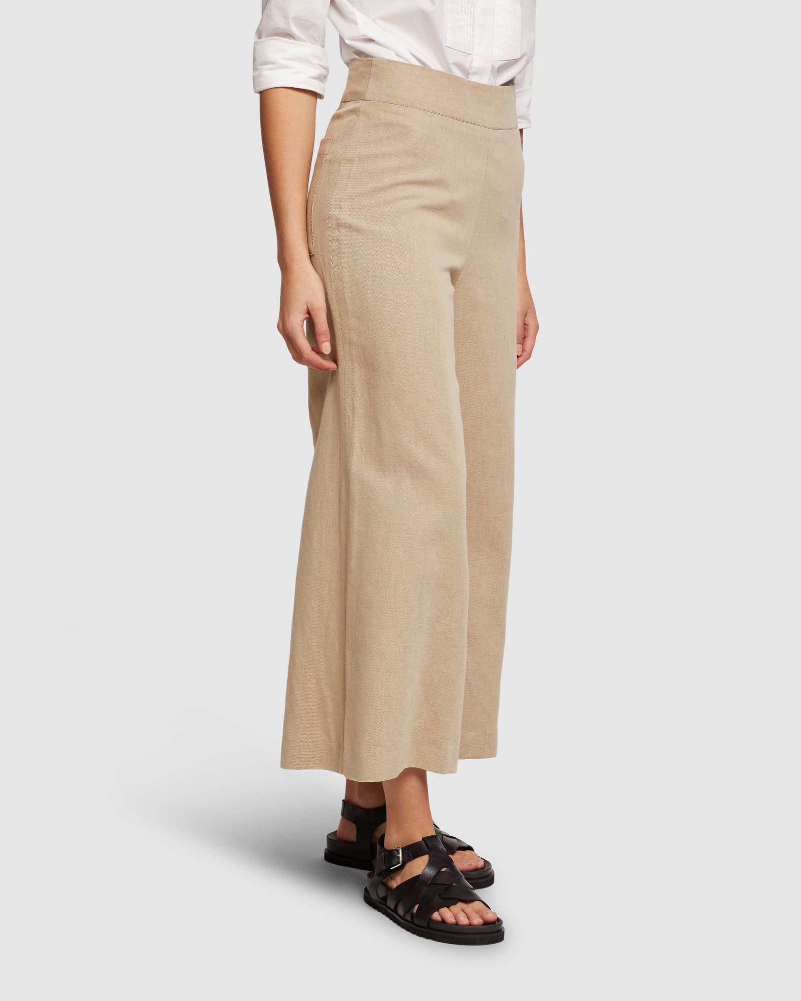 GEMMA LINEN COTTON PANTS