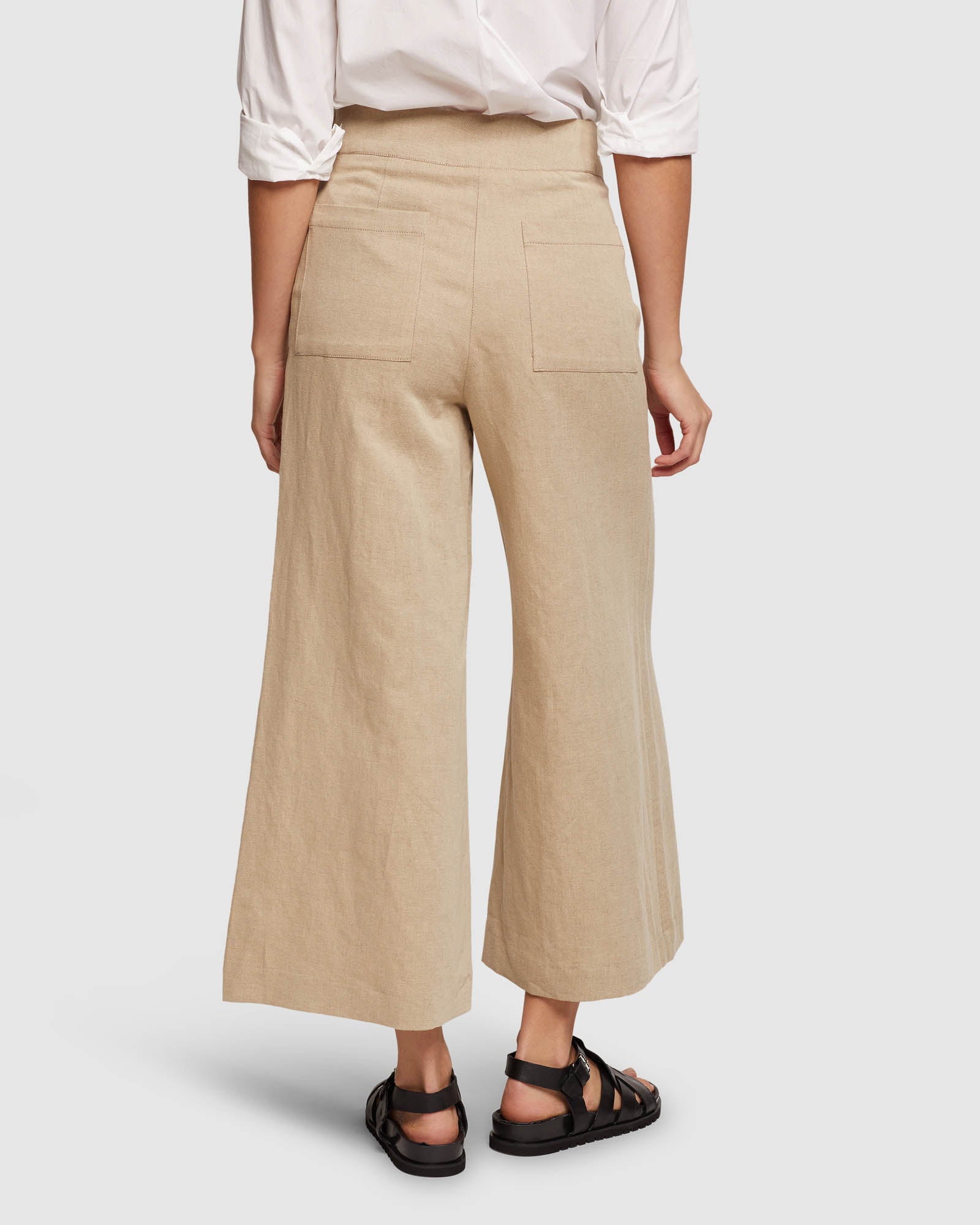 GEMMA LINEN COTTON PANTS