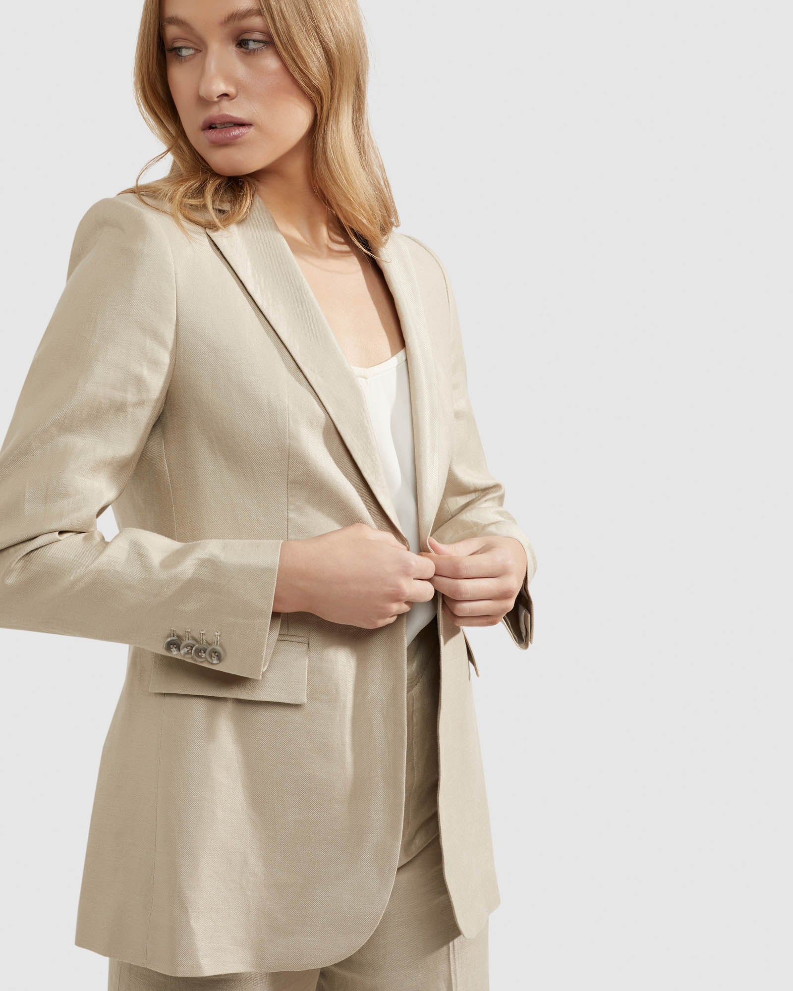 LOLA LINEN TWILL JACKET