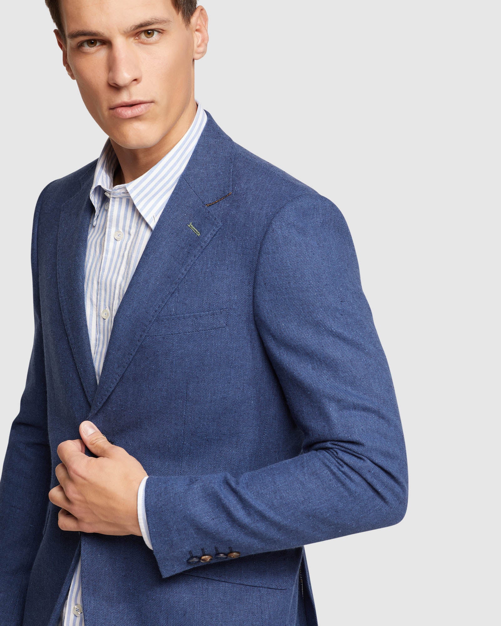 BLAKE LINEN COTTON BLAZER