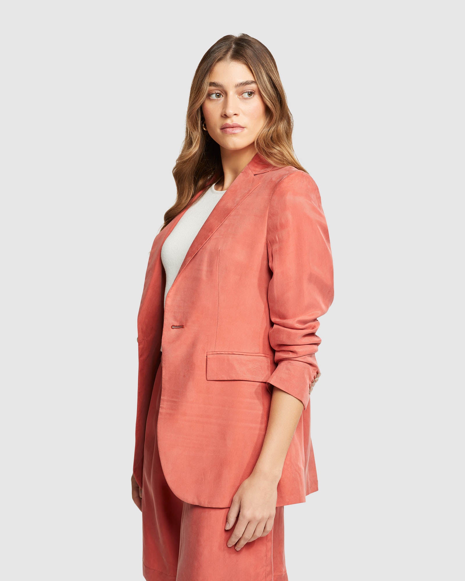 LOLA CUPRO BLEND BLAZER