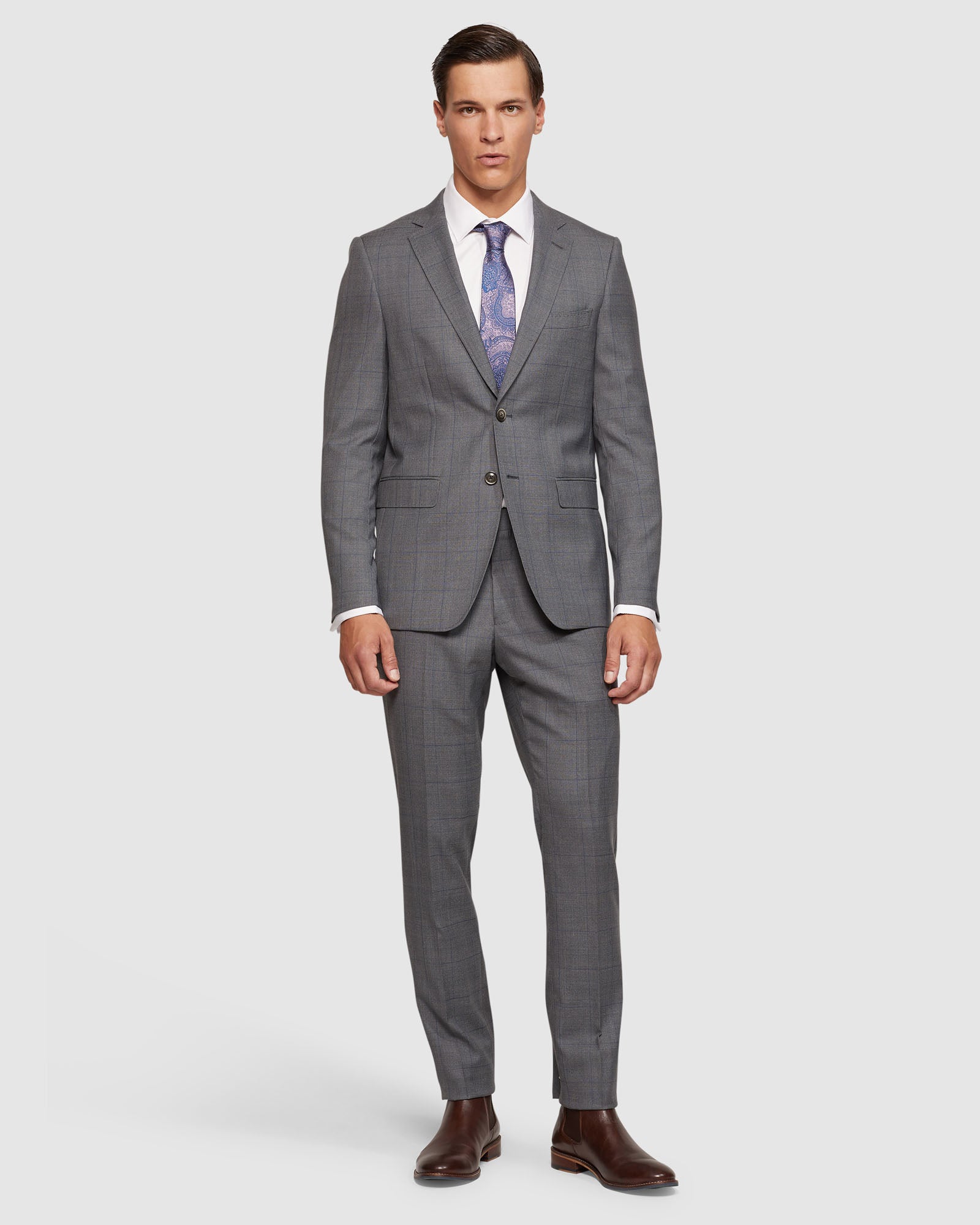 AUDEN WOOL STRETCH SUIT JACKET