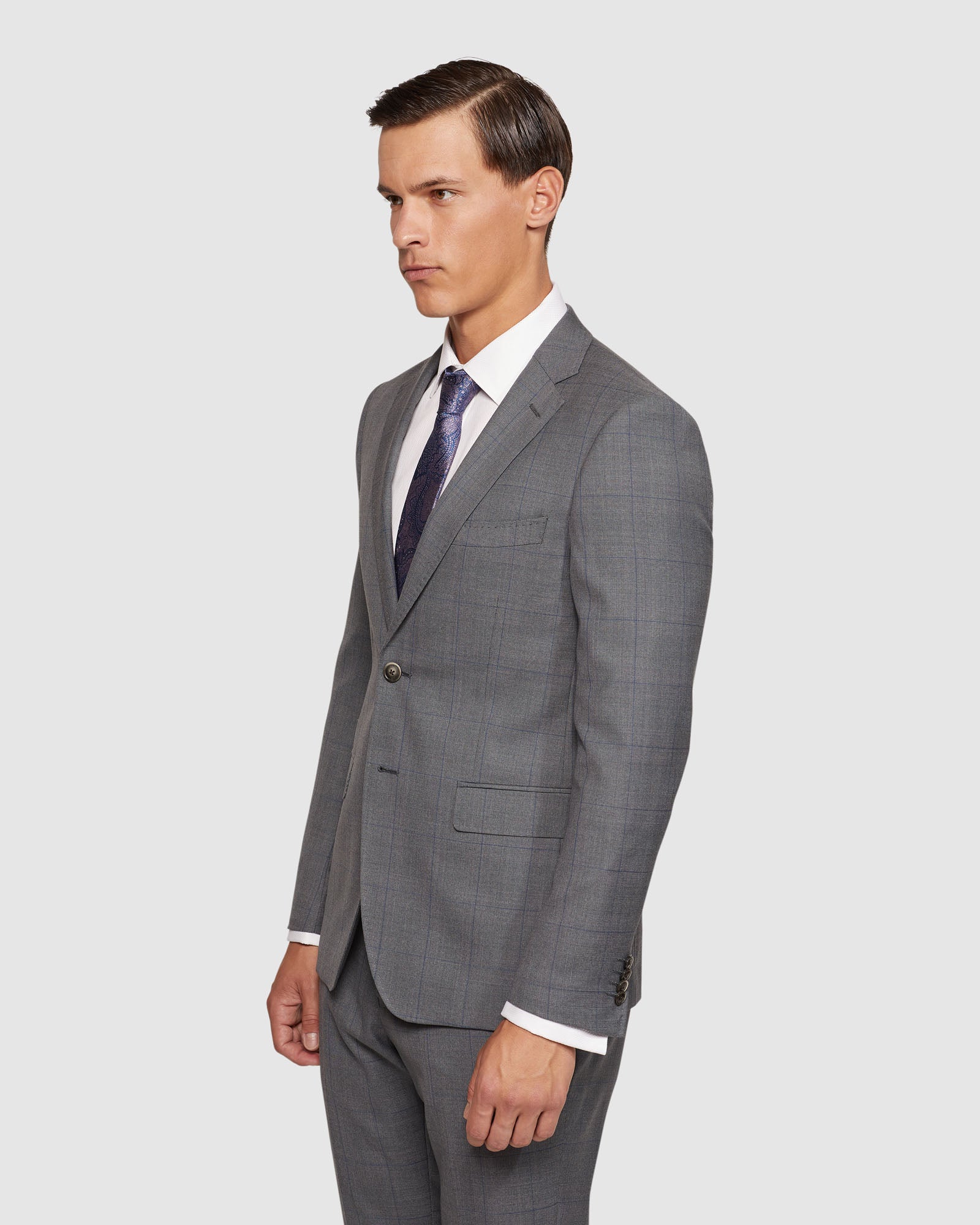 AUDEN WOOL STRETCH SUIT JACKET