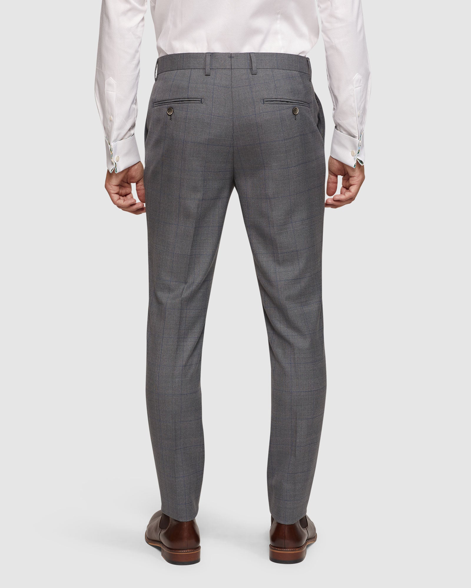 AUDEN WOOL STRETCH SUIT TROUSERS