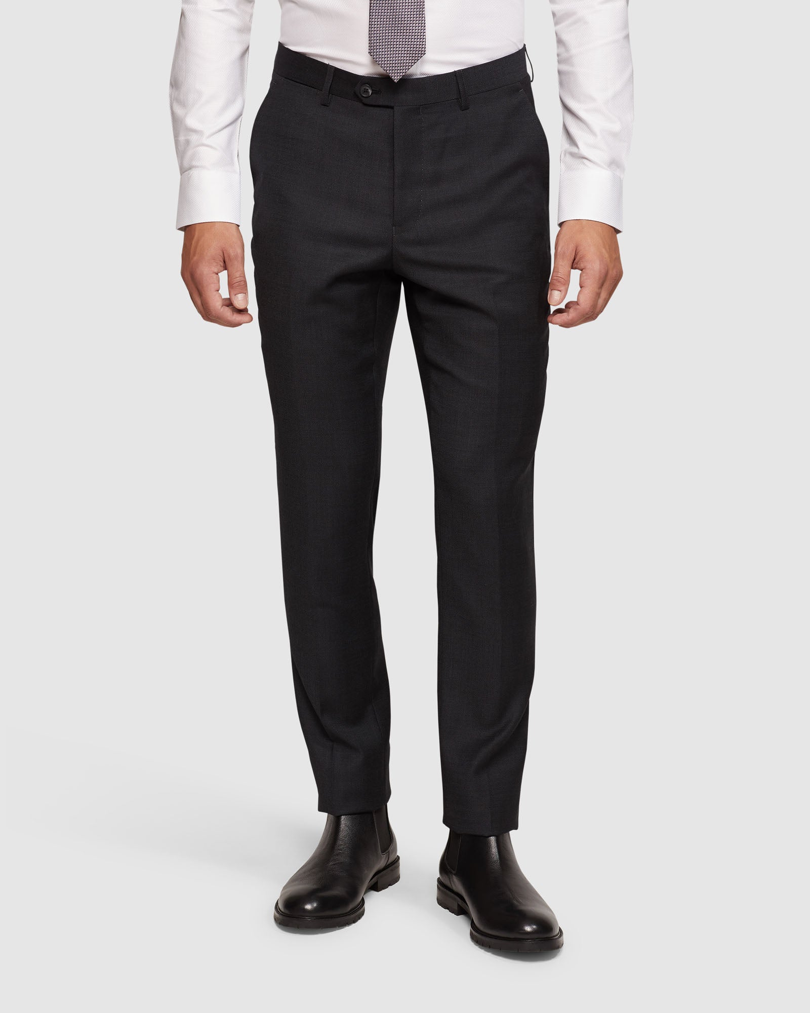 BYRON WOOL SUIT TROUSERS