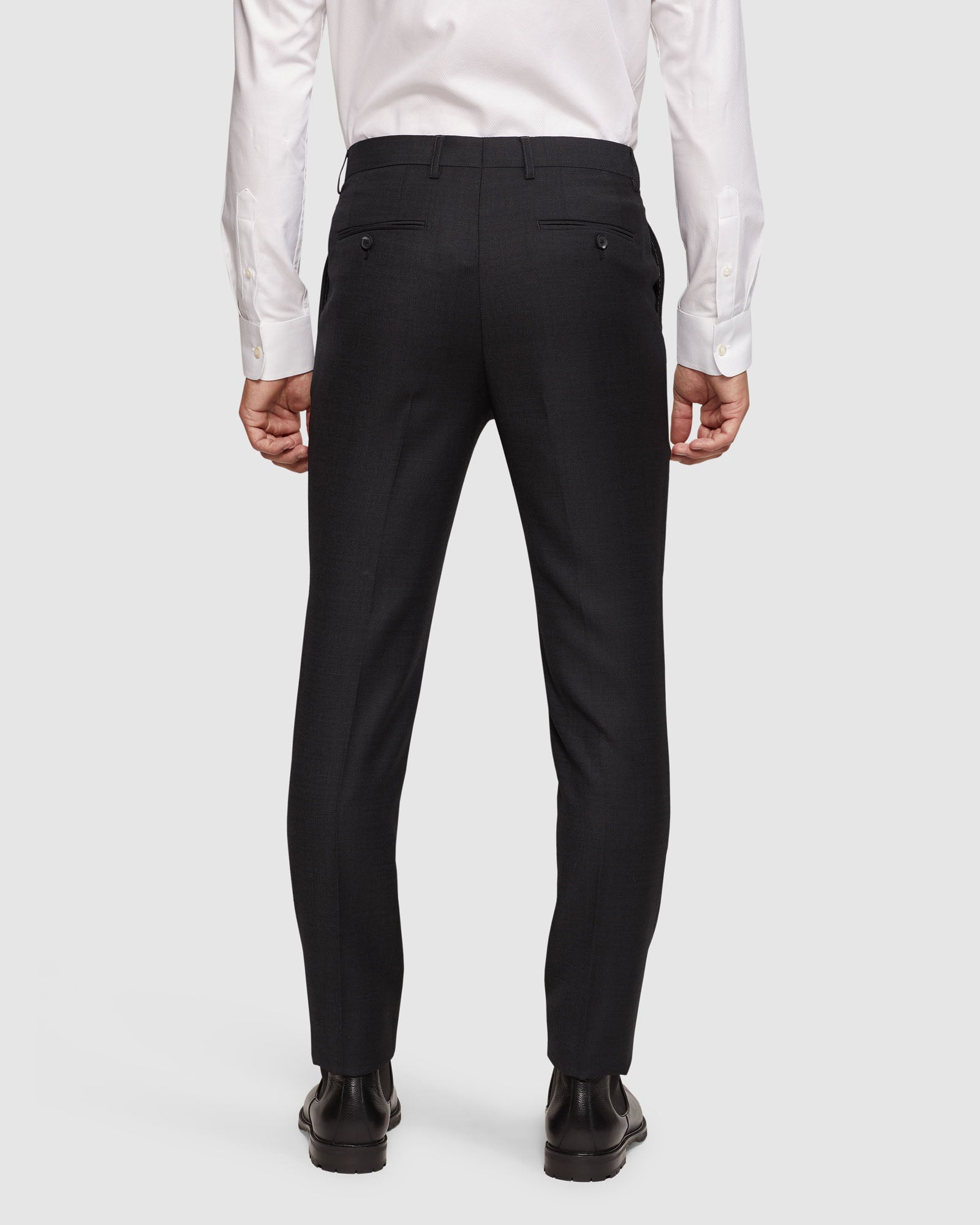 BYRON WOOL SUIT TROUSERS