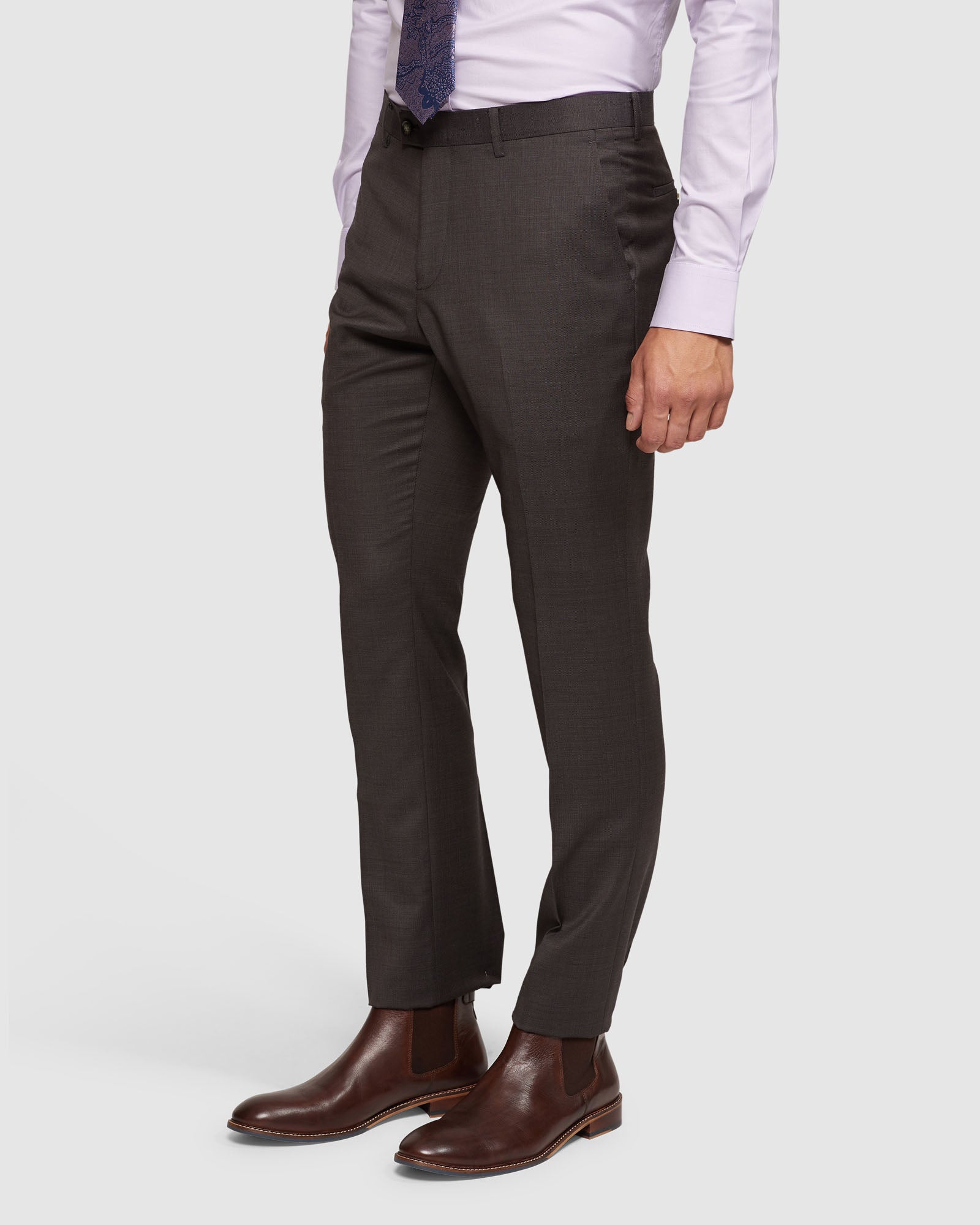 HOPKINS WOOL SUIT TROUSERS