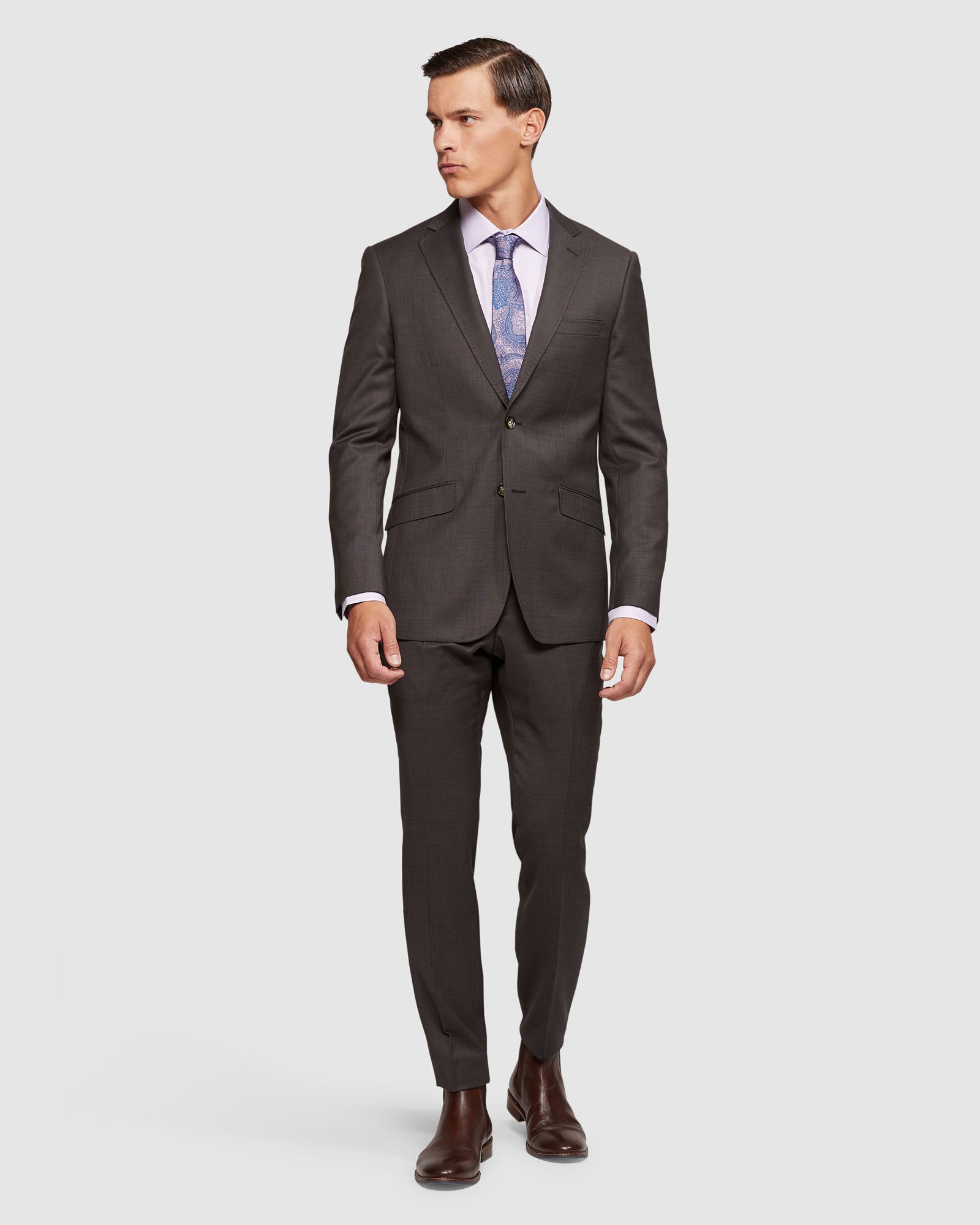 HOPKINS WOOL SUIT TROUSERS