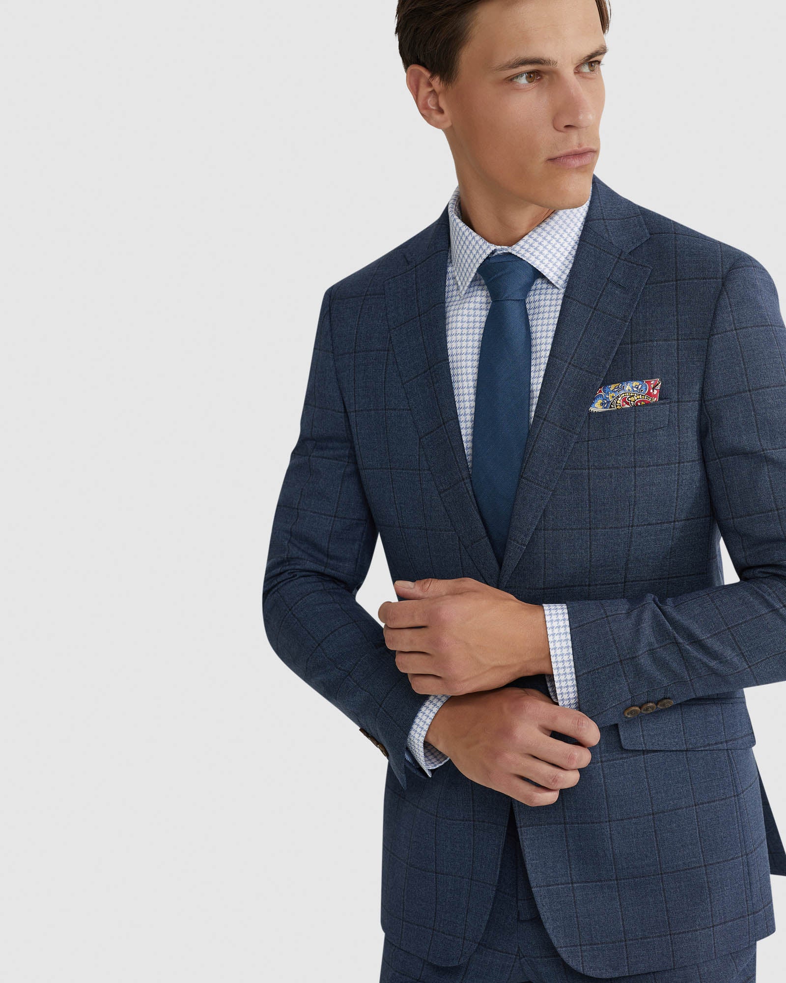 NEW HOPKINS WOOL STRETCH SUIT JACKET