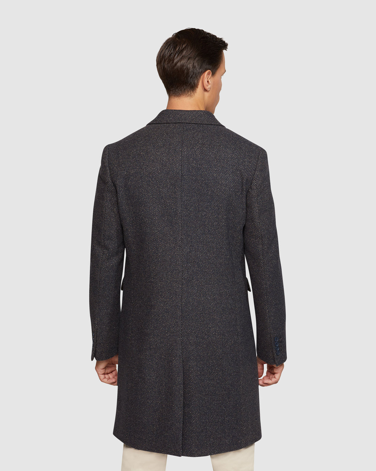 ATTICUS WOOL RICH TWILL OVERCOAT – Oxford Shop