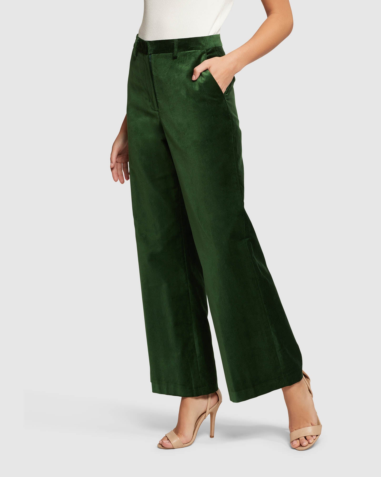 LAUREN VELVET TROUSERS