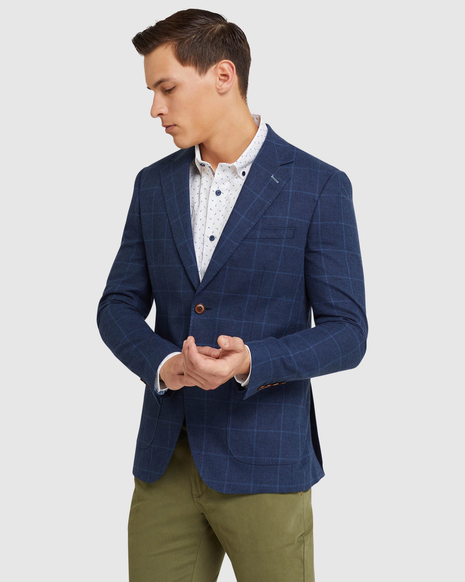 men's classic oxford blazer