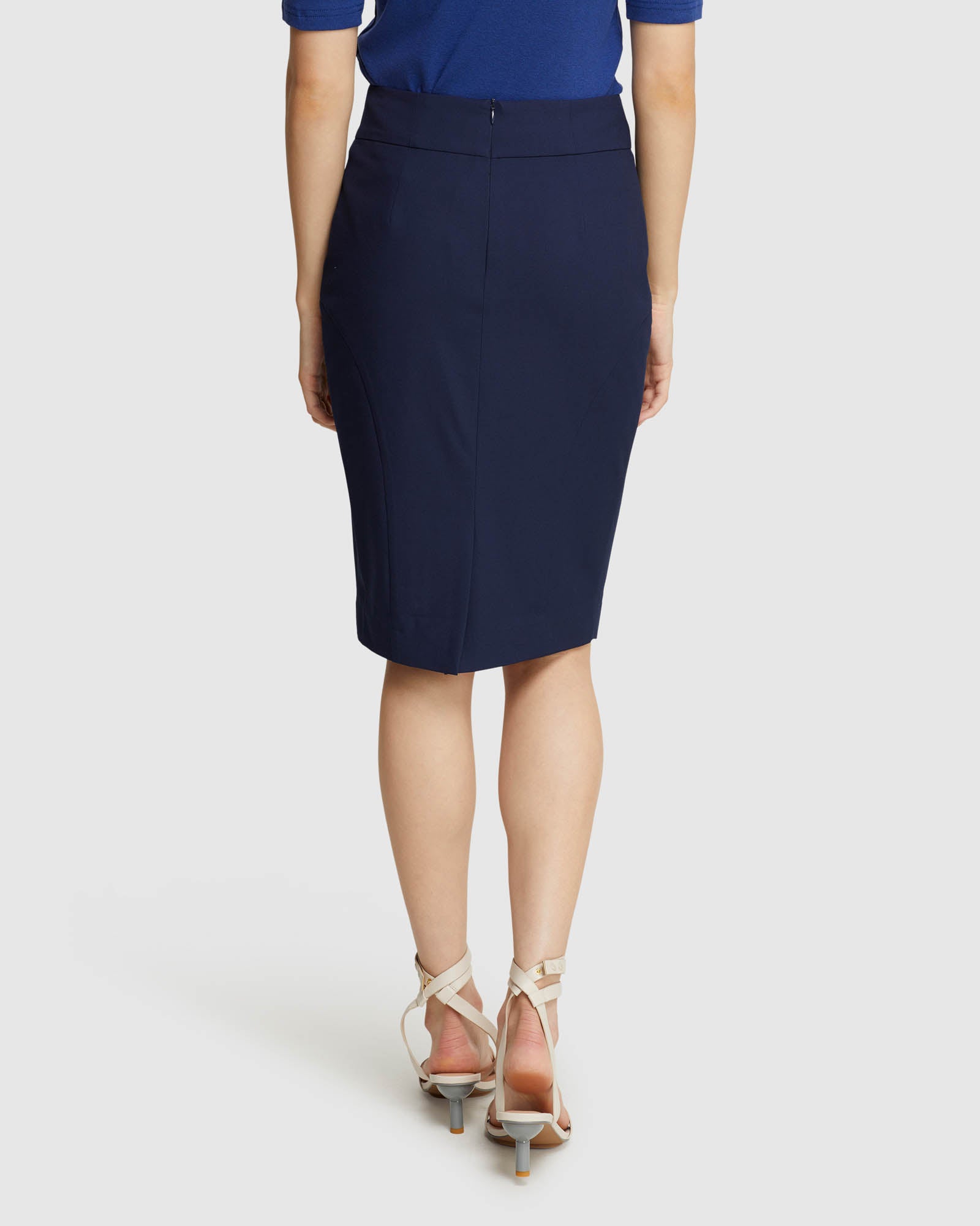 MONROE STRETCH ECO SUIT SKIRT