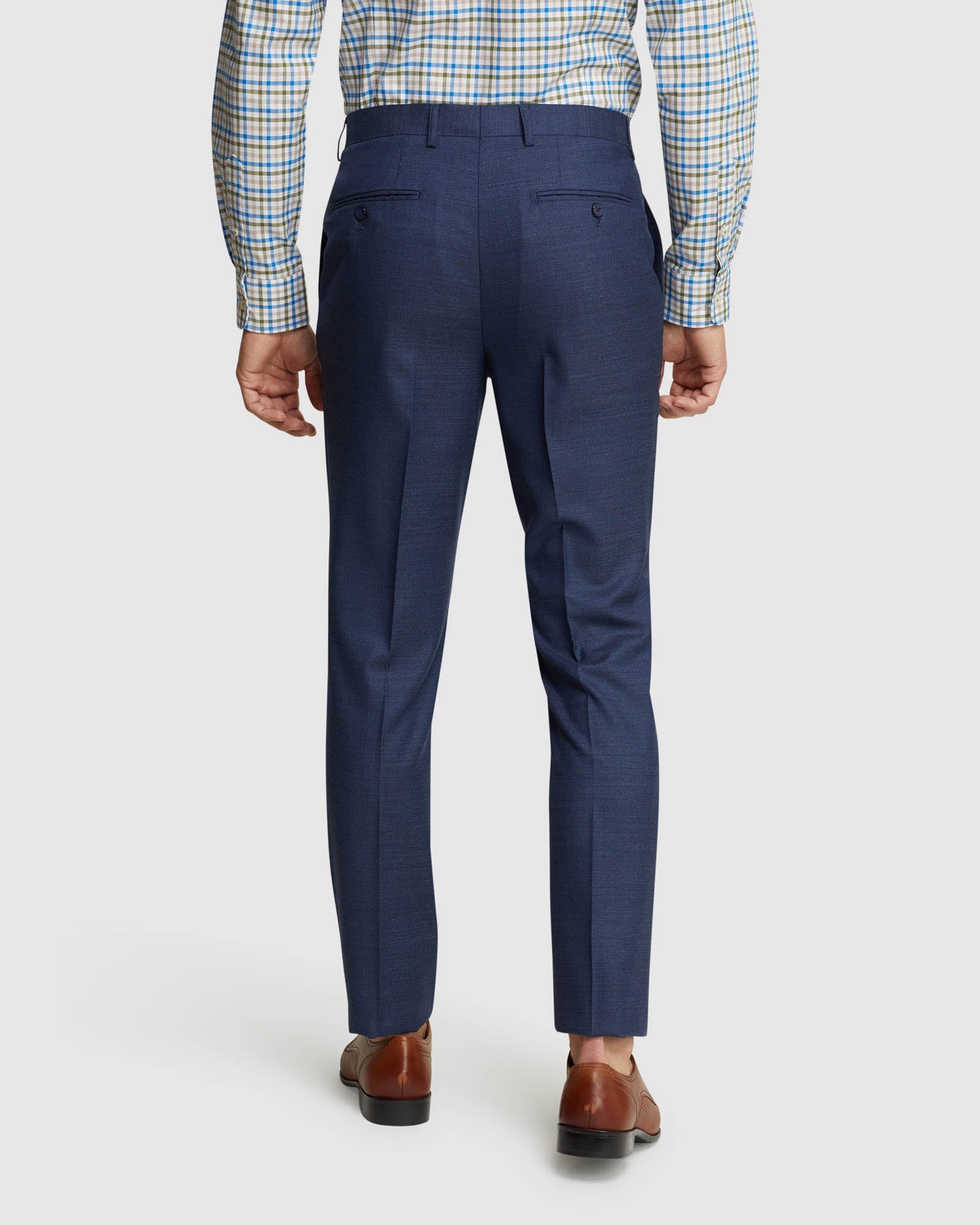 BYRON WOOL SUIT TROUSERS