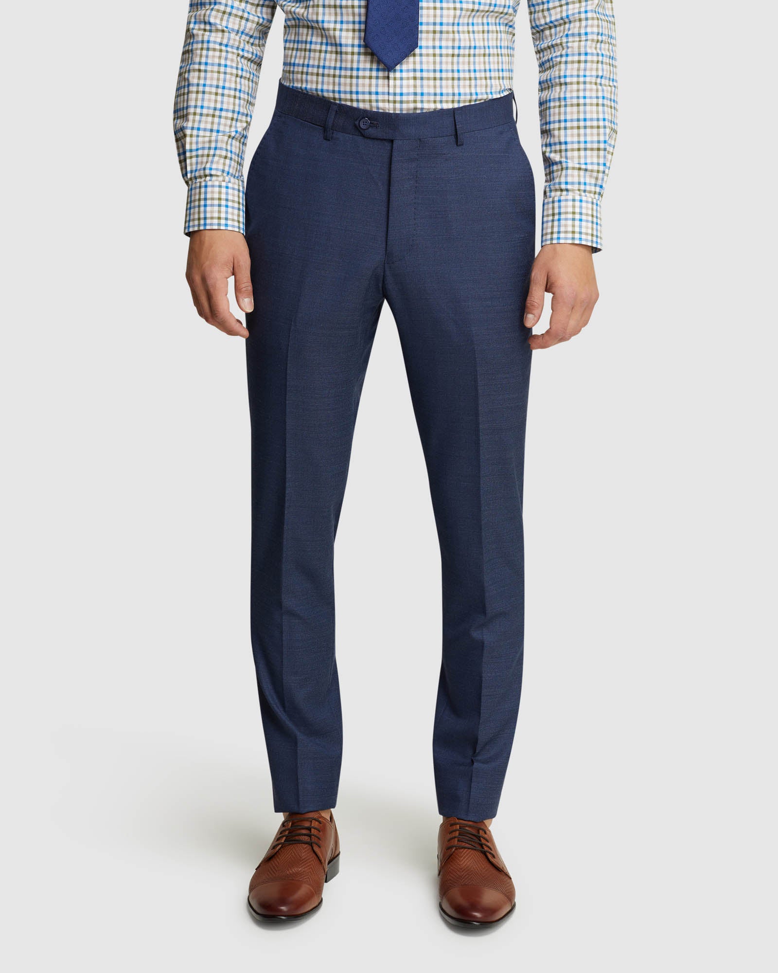 BYRON WOOL SUIT TROUSERS