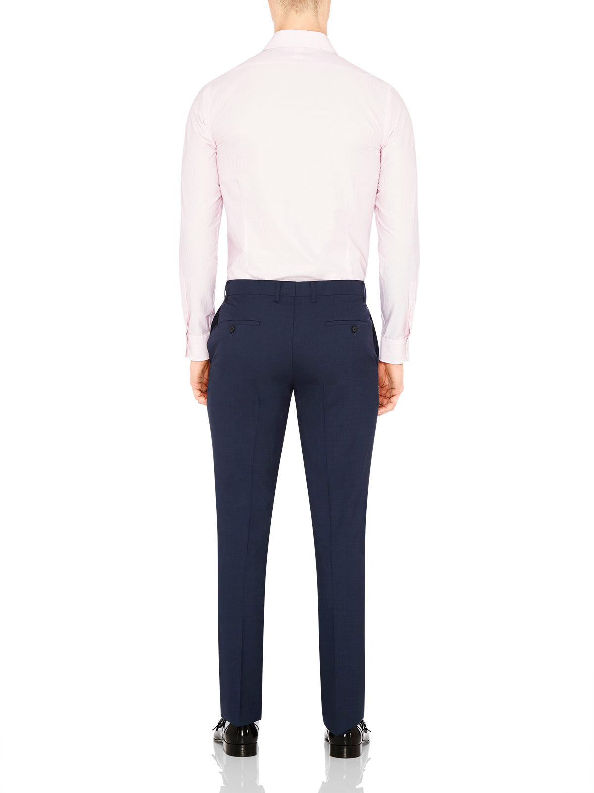 HOPKINS PEAK LAPEL WOOL TROUSER