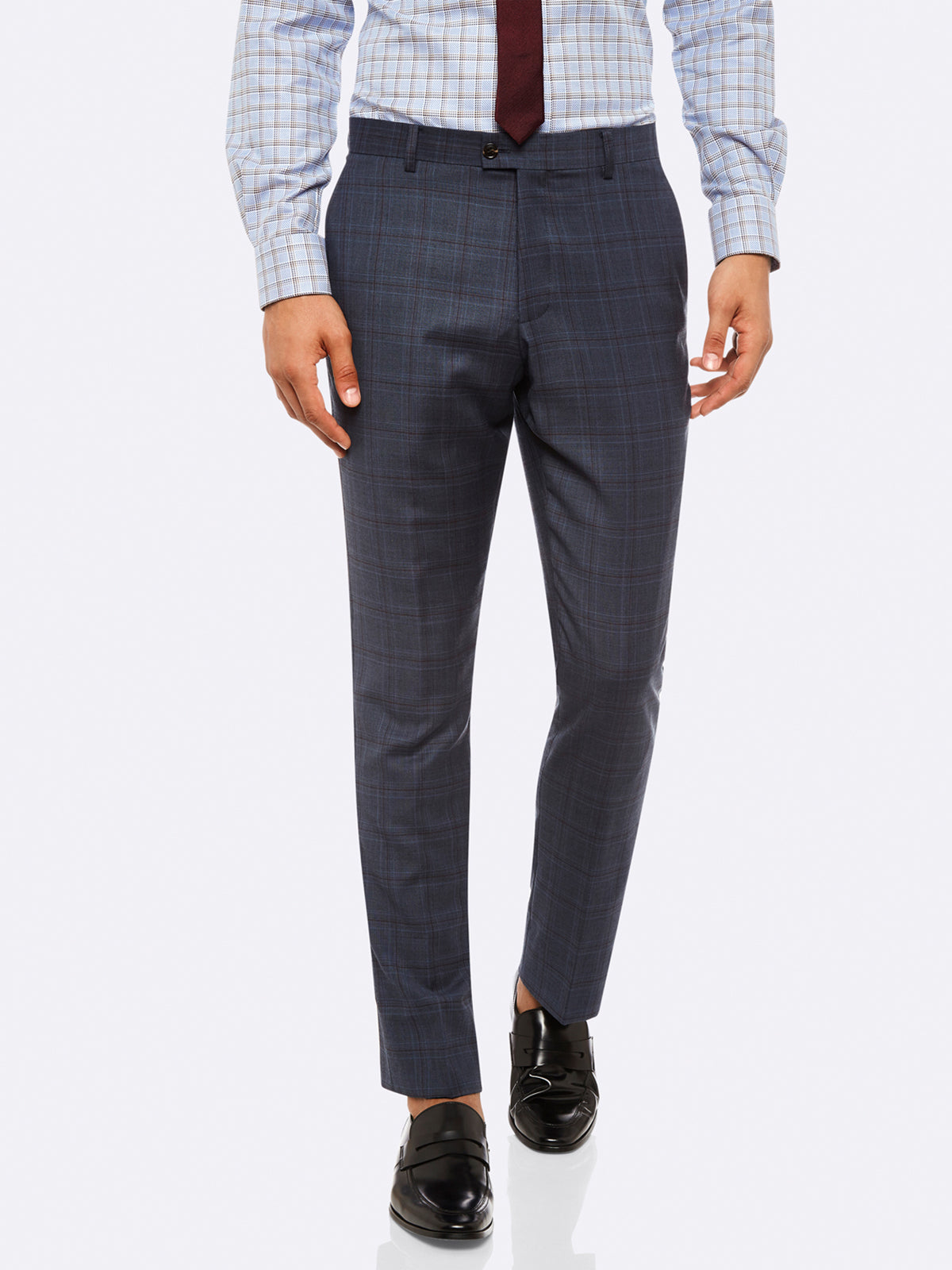 HOPKINS WOOL SUIT TROUSERS