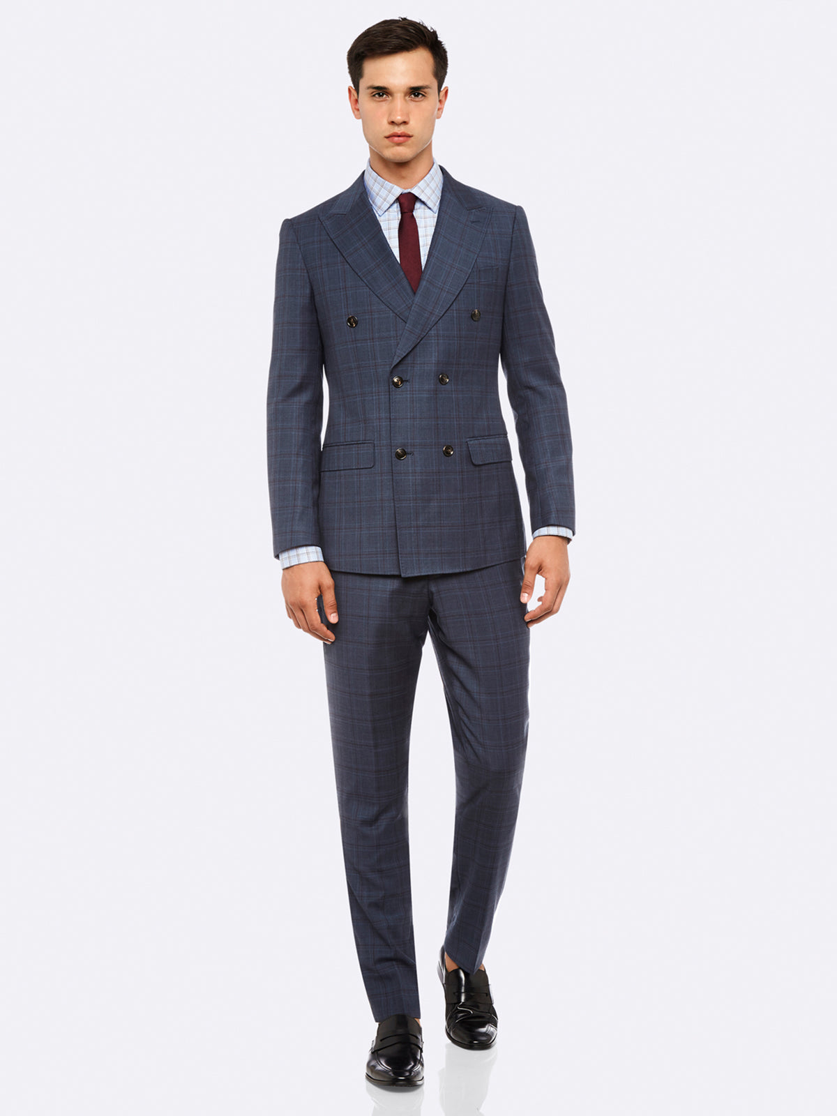 HOPKINS WOOL SUIT TROUSERS