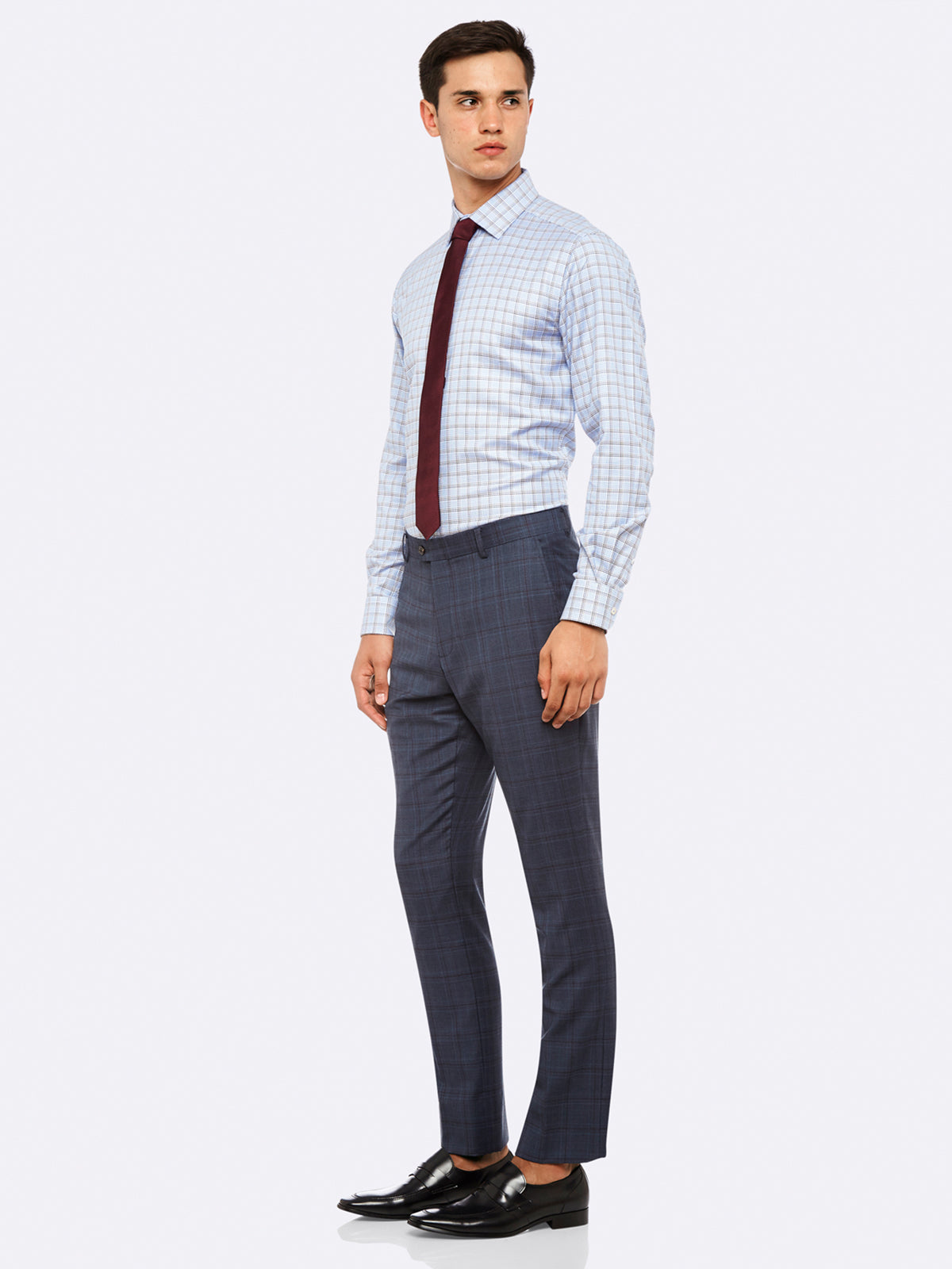 HOPKINS WOOL SUIT TROUSERS