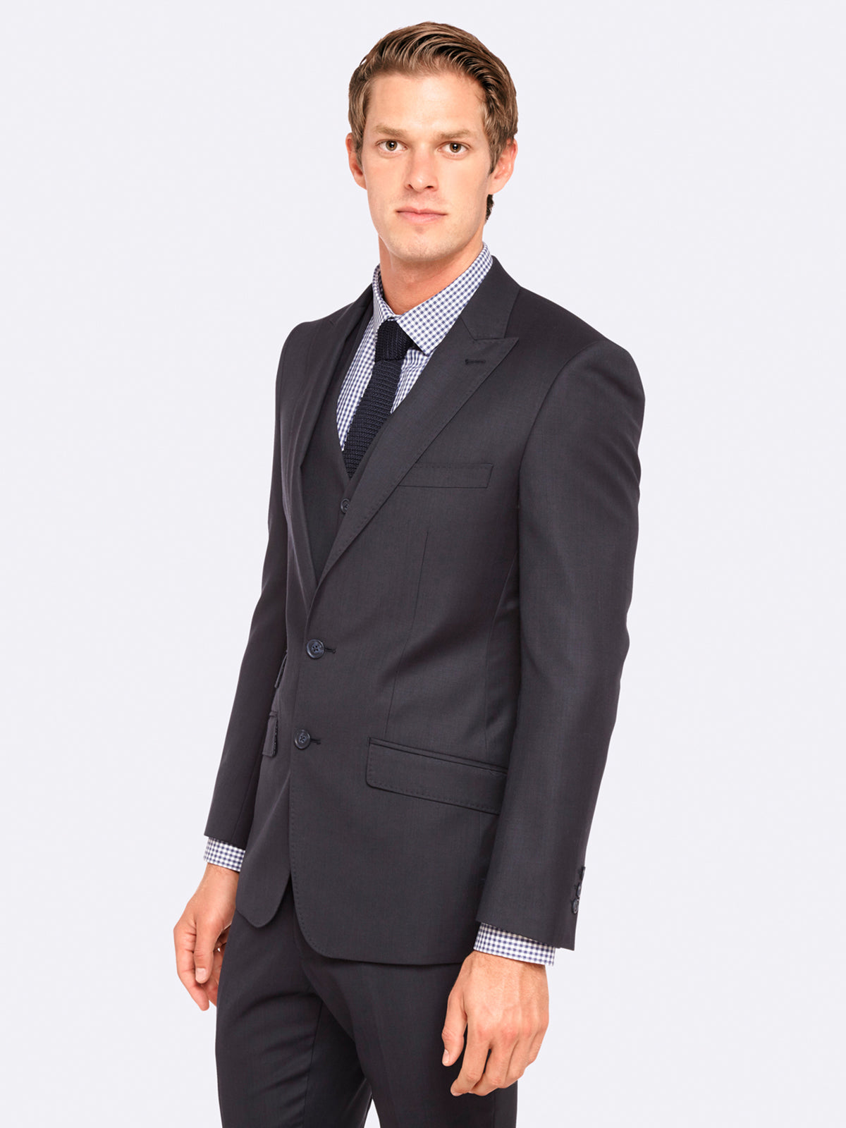 HOPKINS PEAK LAPEL SUIT JACKET