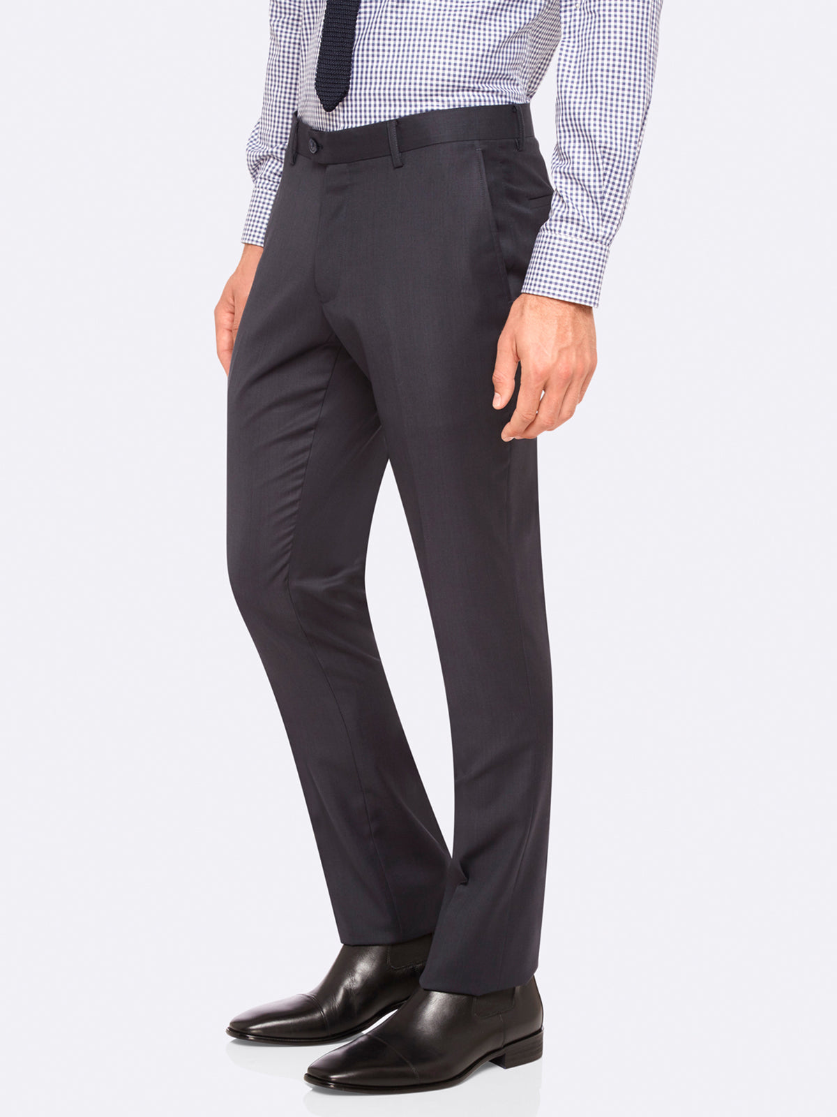 HOPKINS WOOL SUIT TROUSERS