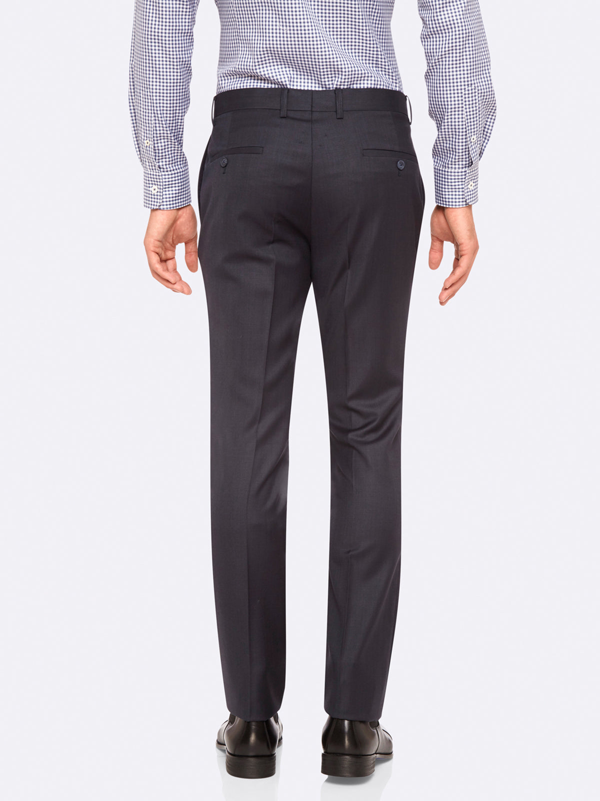 HOPKINS WOOL SUIT TROUSERS