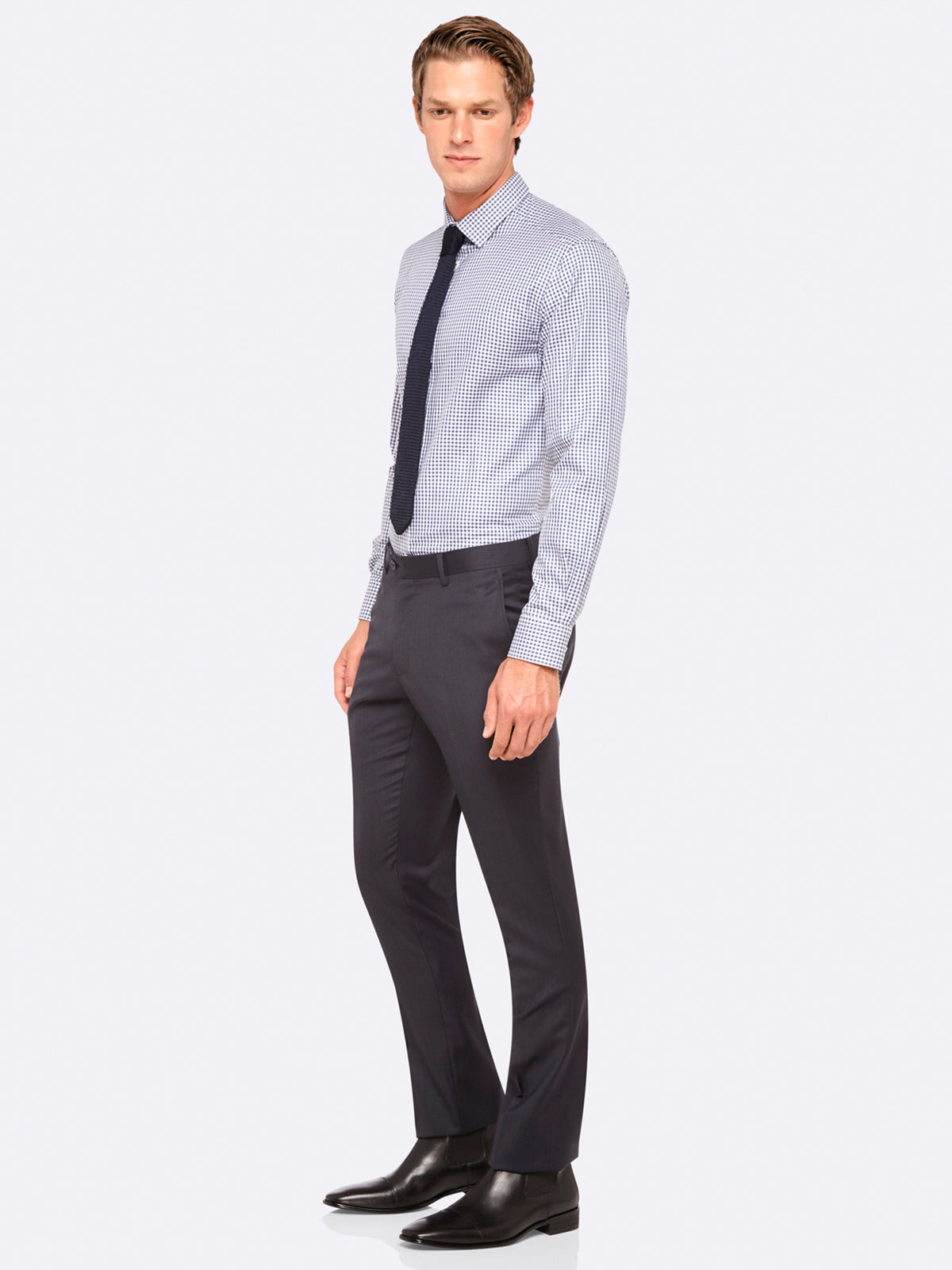 HOPKINS WOOL SUIT TROUSERS