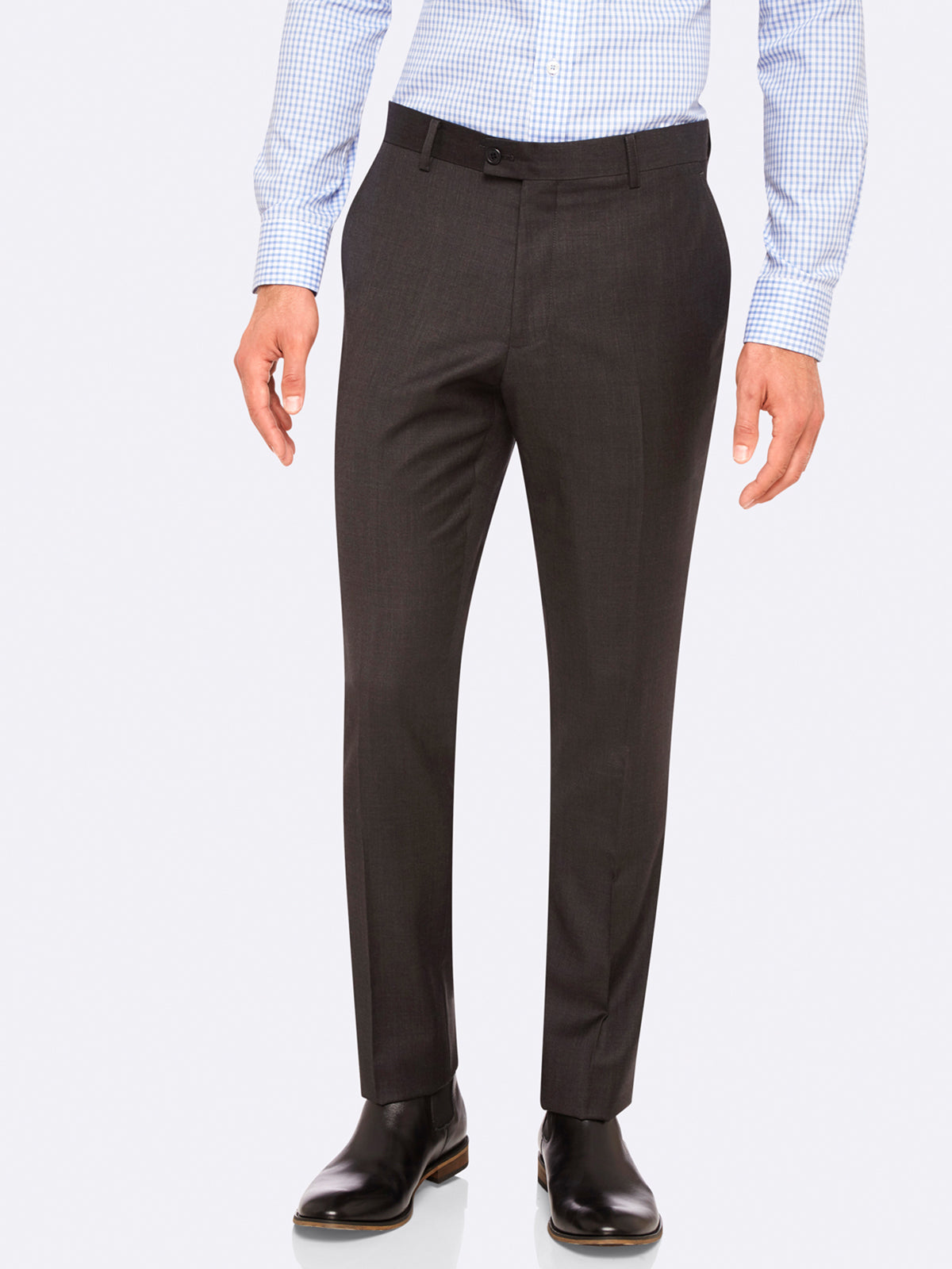 HOPKINS WOOL SUIT TROUSERS