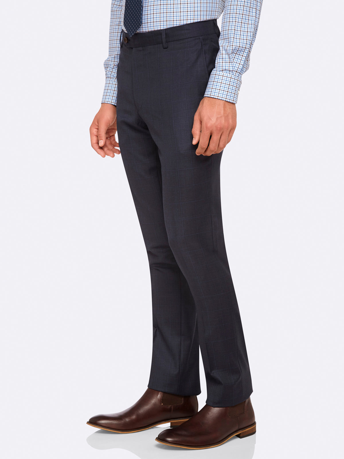 MARLOWE WOOL SUIT TROUSERS