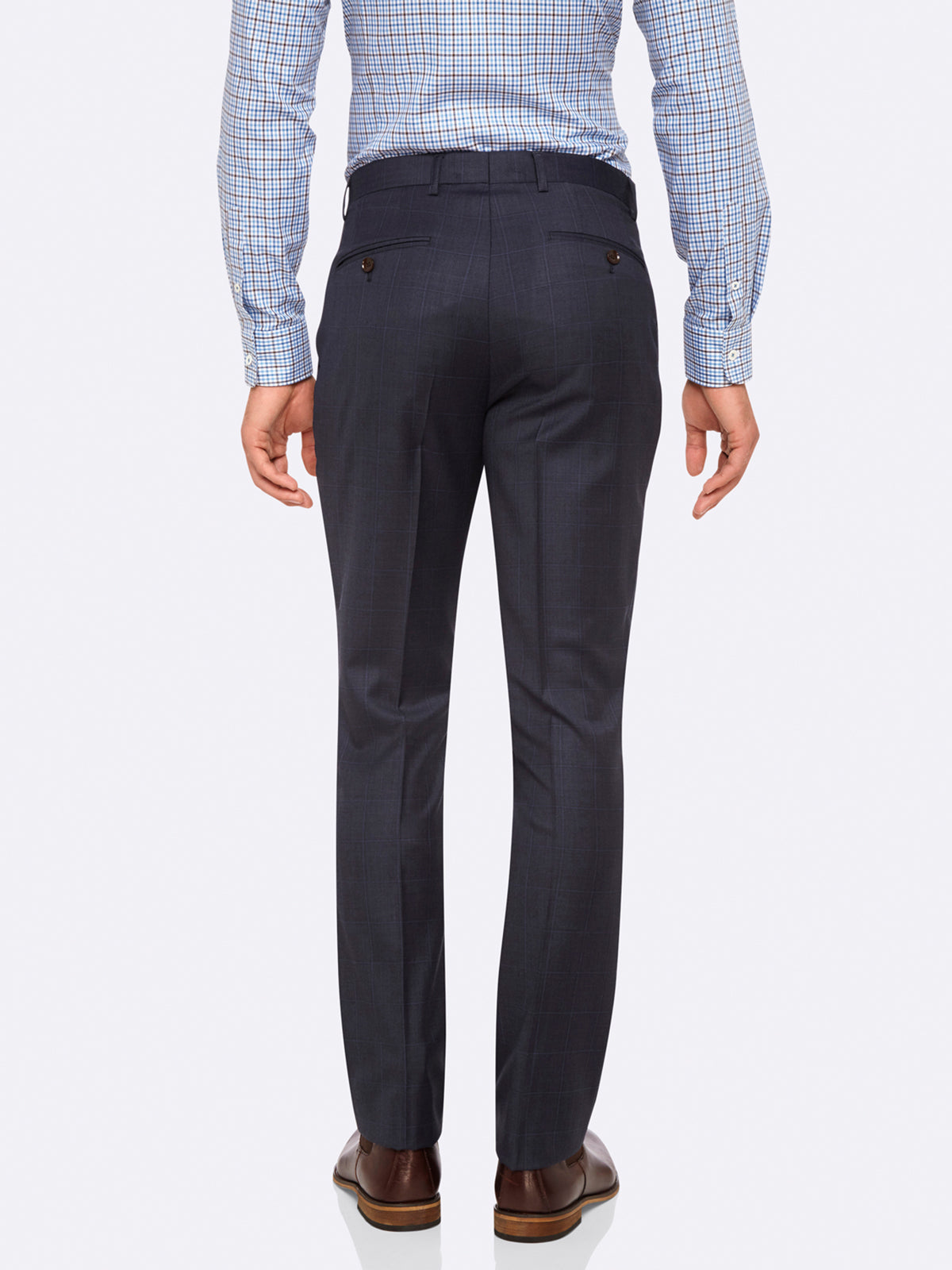 MARLOWE WOOL SUIT TROUSERS