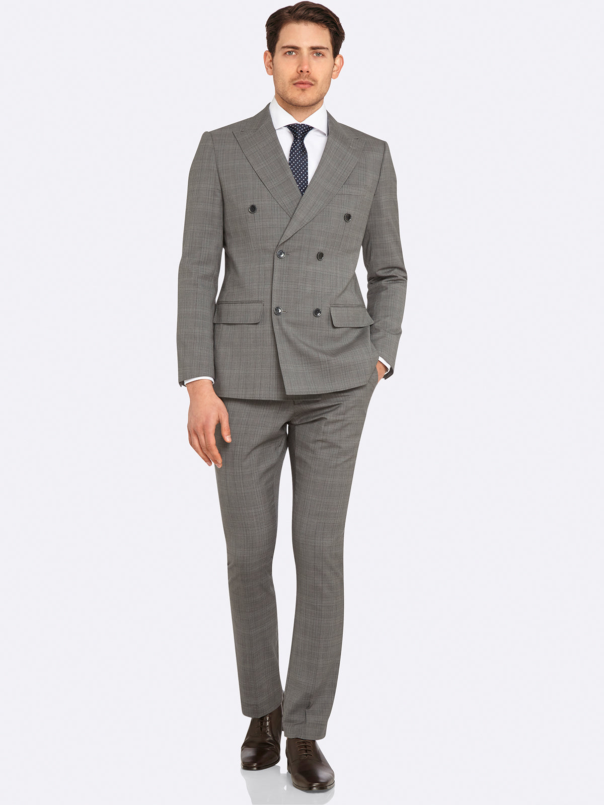 HOPKINS WOOL SUIT TROUSERS