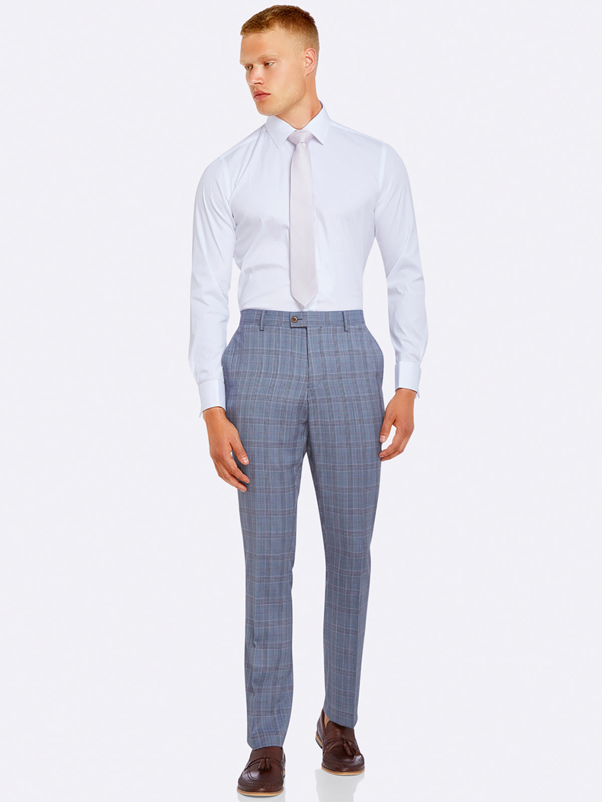 HOPKINS WOOL SUIT TROUSERS