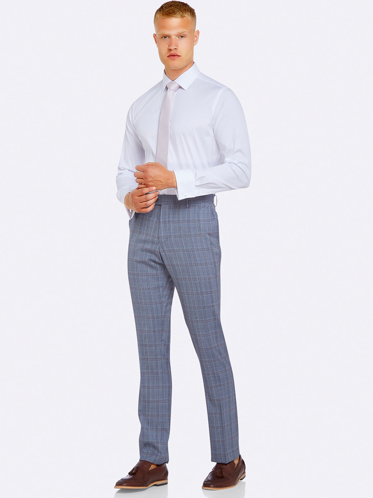 HOPKINS WOOL SUIT TROUSERS