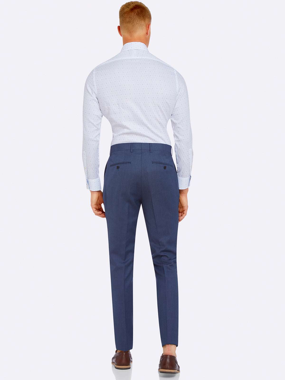 MARLOWE WOOL SUIT TROUSERS