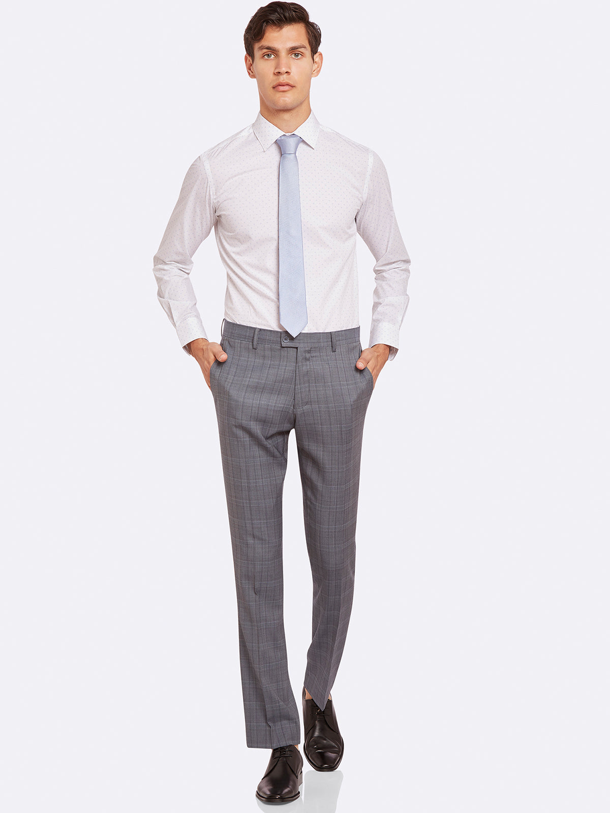 HOPKINS WOOL SUIT TROUSERS