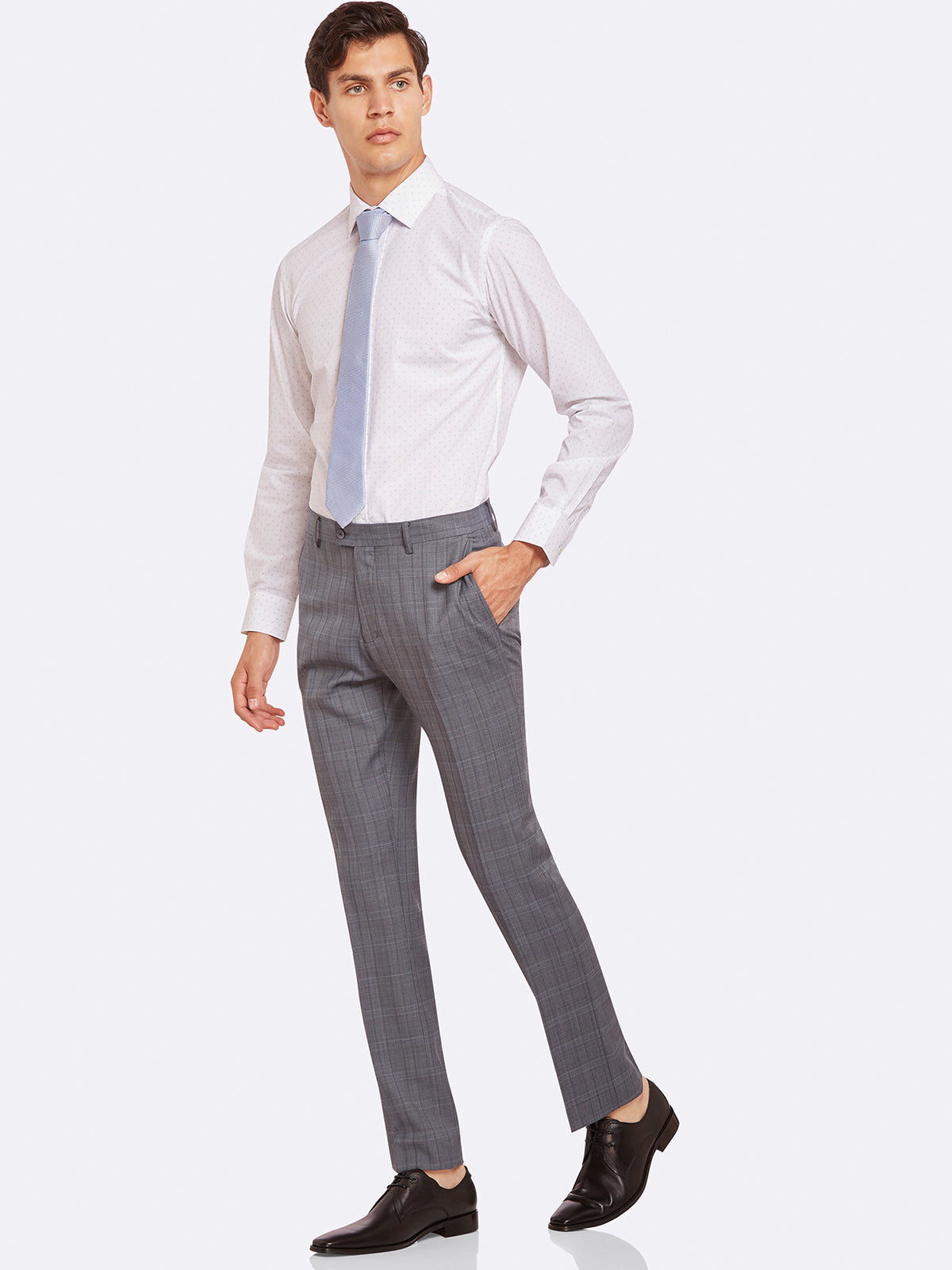 HOPKINS WOOL SUIT TROUSERS