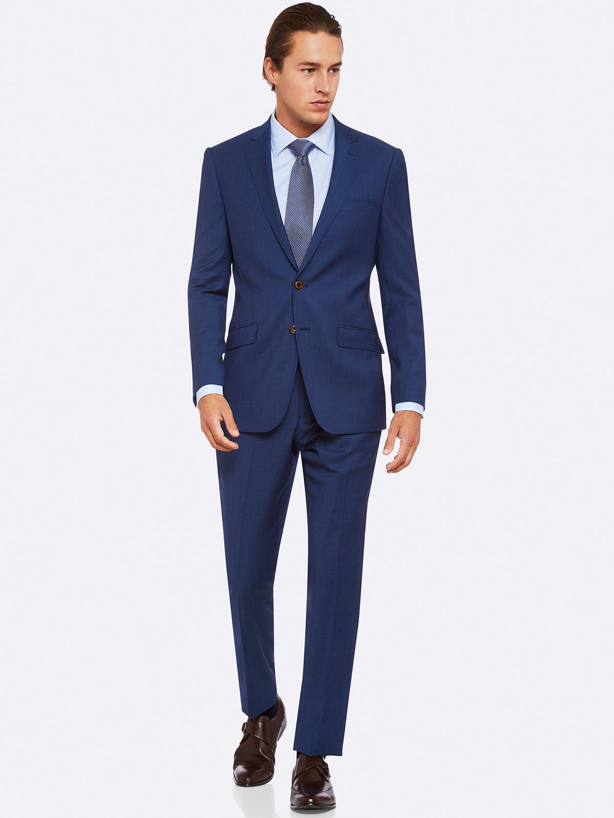 HOPKINS WOOL SUIT TROUSERS