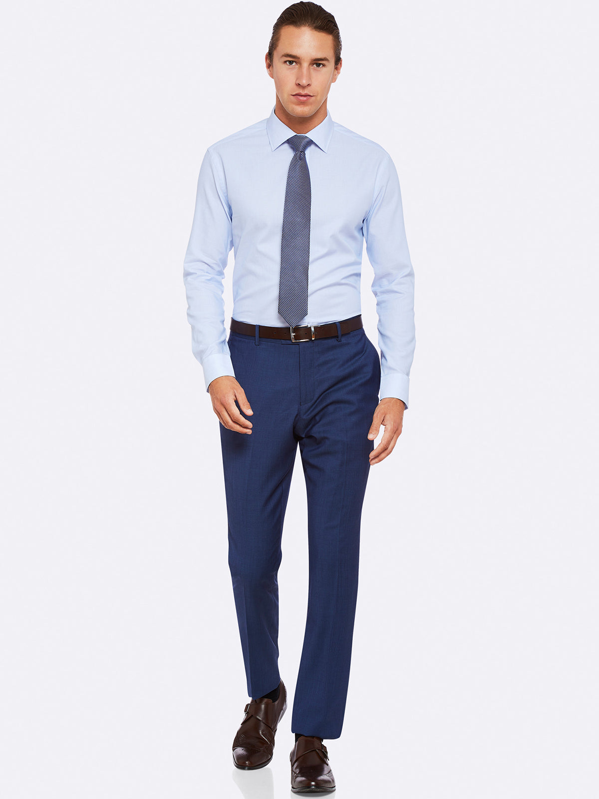 HOPKINS WOOL SUIT TROUSERS