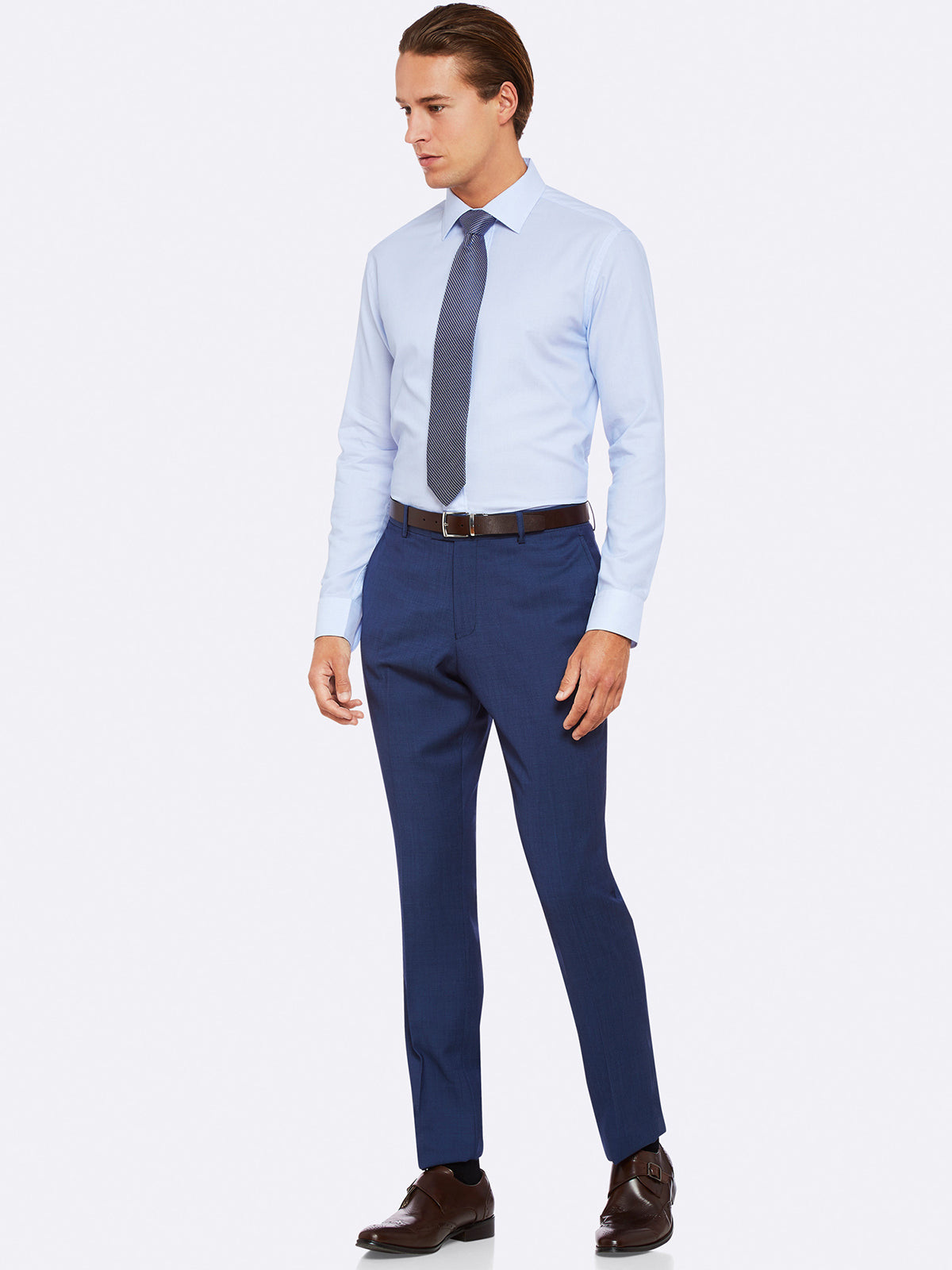 HOPKINS WOOL SUIT TROUSERS