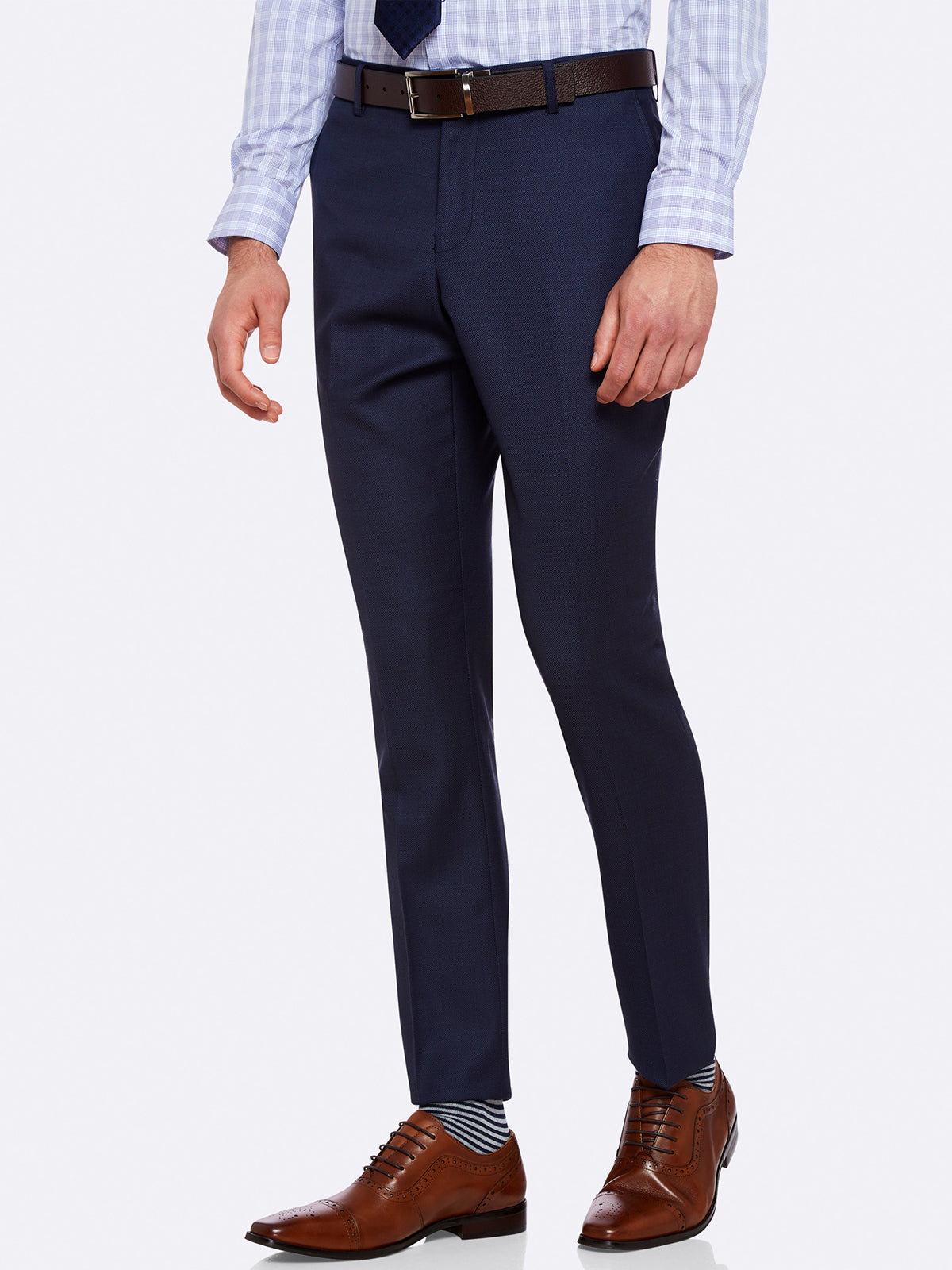 HOPKINS WOOL SUIT TROUSERS