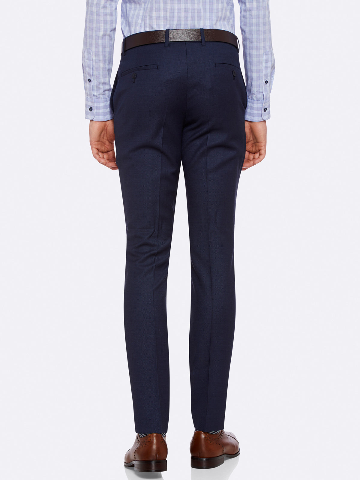 HOPKINS WOOL SUIT TROUSERS