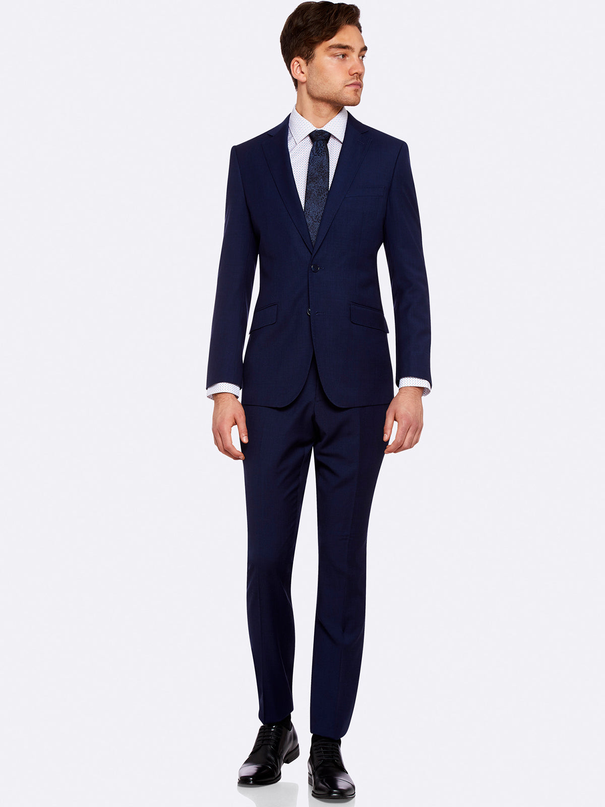 HOPKINS WOOL SUIT TROUSERS