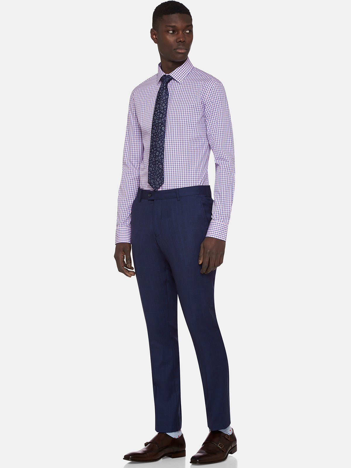 HOPKINS WOOL SUIT TROUSERS